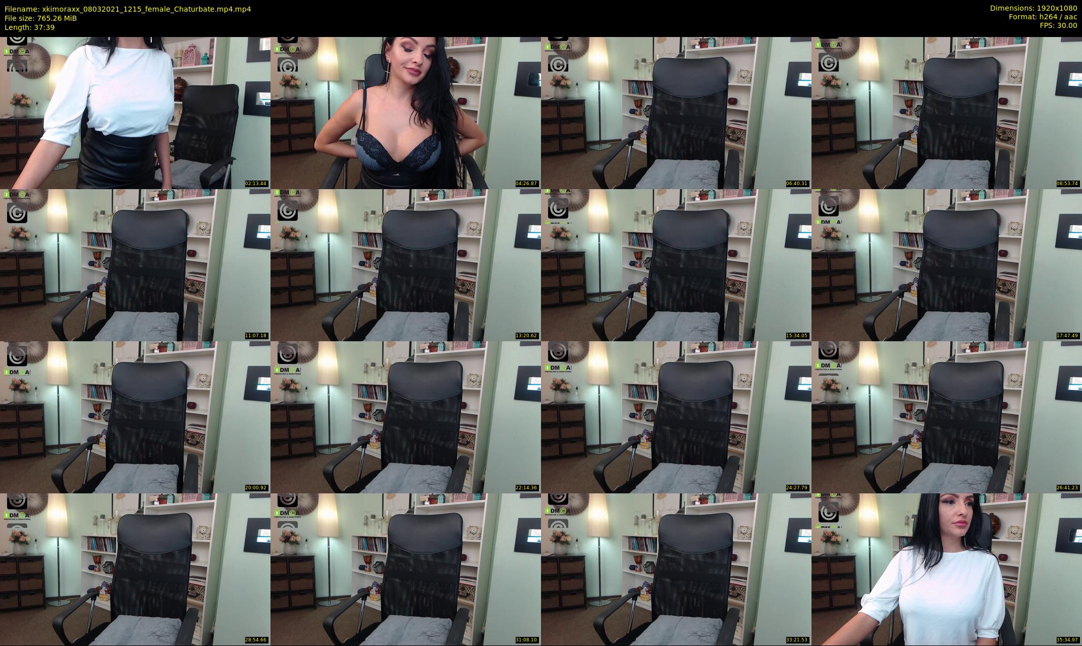 xkimoraxx — 38 minute Chaturbate female cam show recording, 1080p, Mar 8, 2021