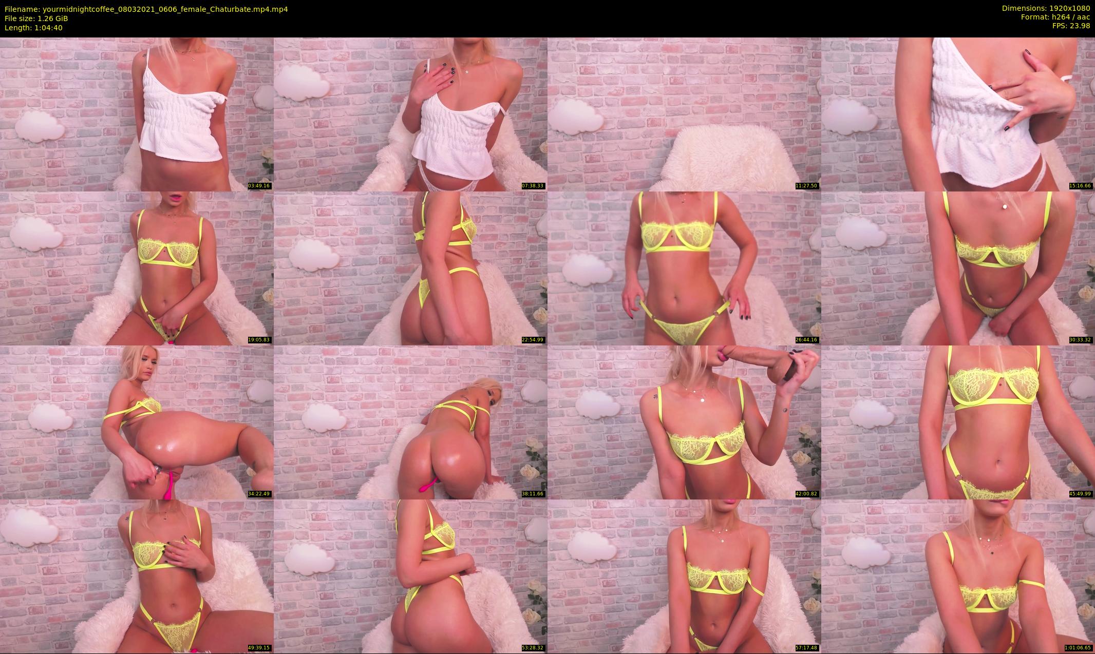 yourmidnightcoffee — 65 minute Chaturbate female cam show recording, 1080p, Mar 8, 2021