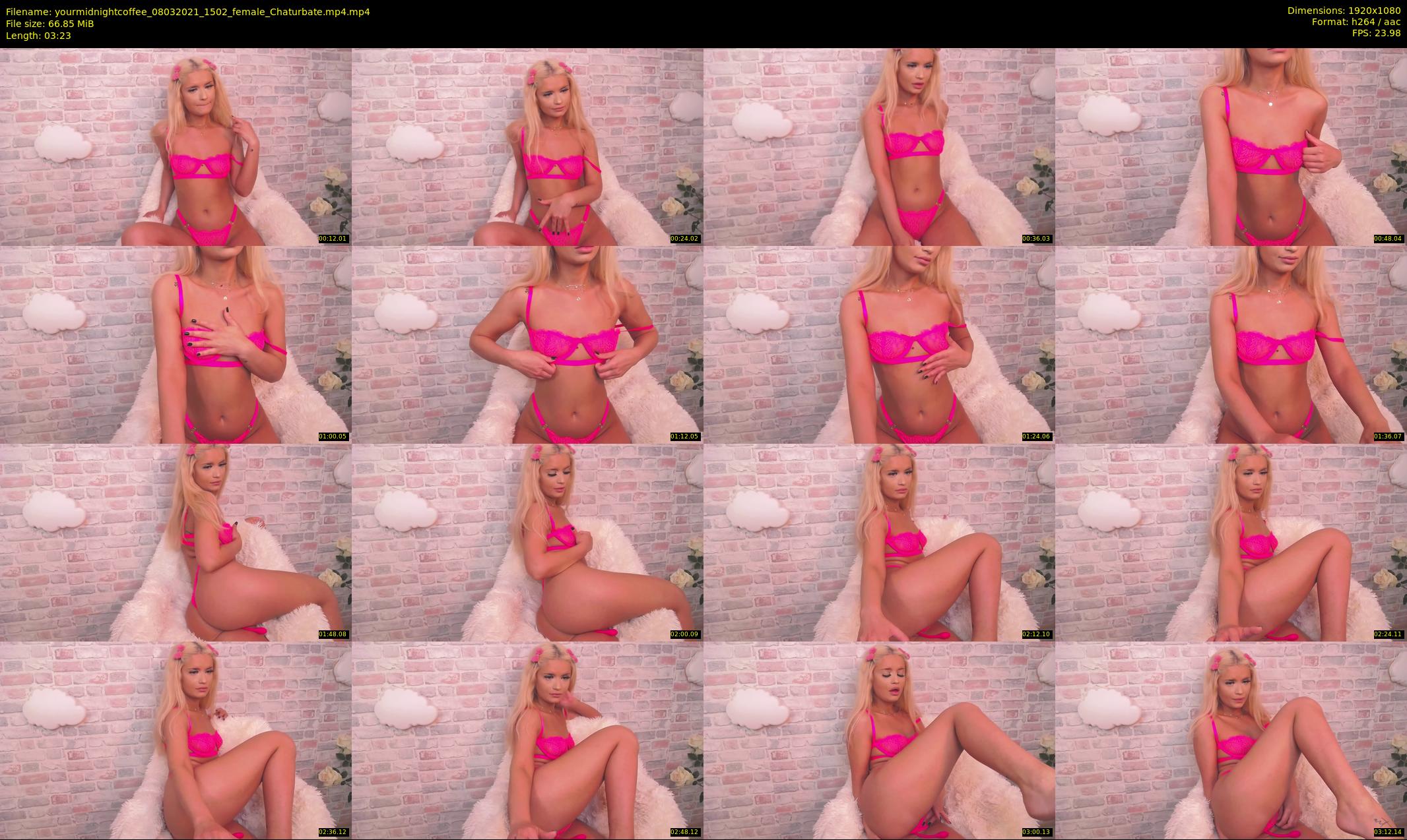 yourmidnightcoffee — 4 minute Chaturbate female cam show recording, 1080p, Mar 8, 2021