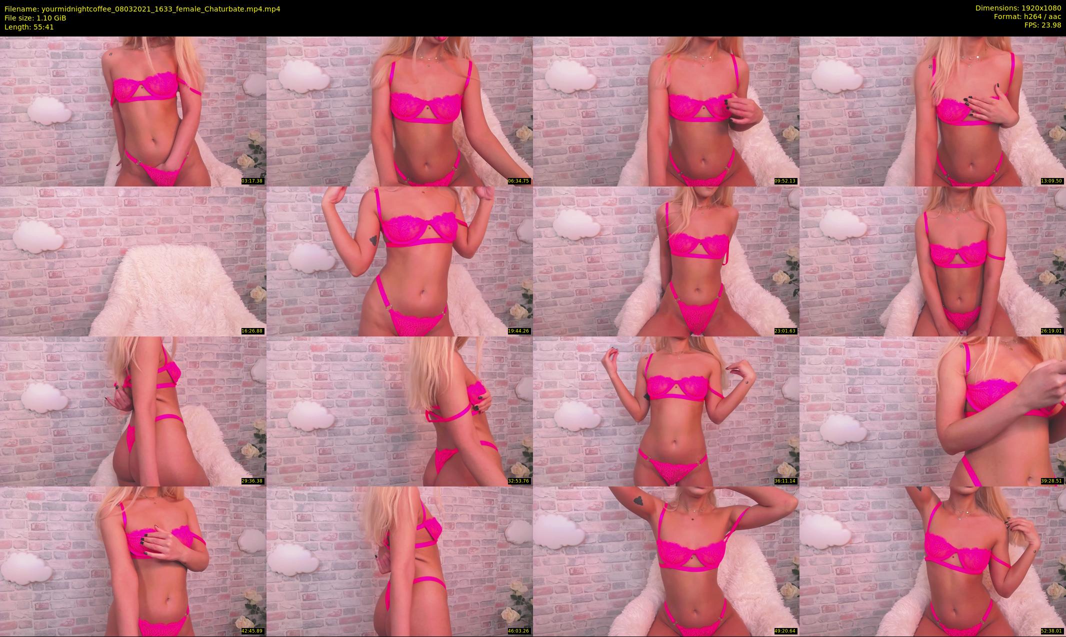 yourmidnightcoffee — 56 minute Chaturbate female cam show recording, 1080p, Mar 8, 2021