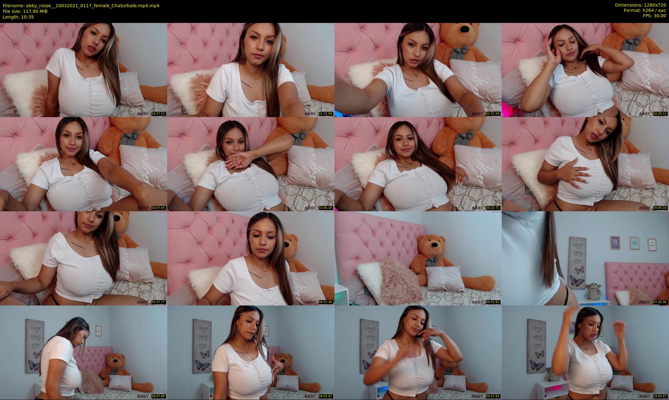 abby_rosse_ — 11 minute Chaturbate female cam show recording, 720p, Mar 10, 2021