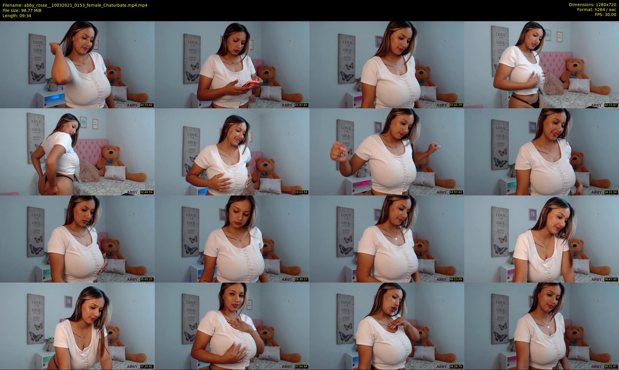 abby_rosse_ — 10 minute Chaturbate female cam show recording, 720p, Mar 10, 2021