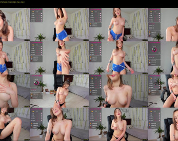amilia4u — 25 minute Chaturbate female cam show recording, 720p, Mar 9, 2021