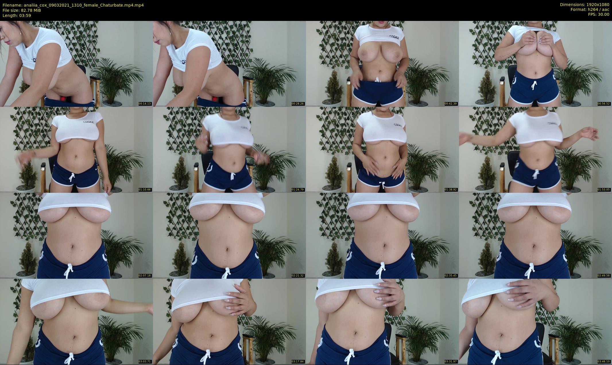 analiia_cox — 4 minute Chaturbate female cam show recording, 1080p, Mar 9, 2021