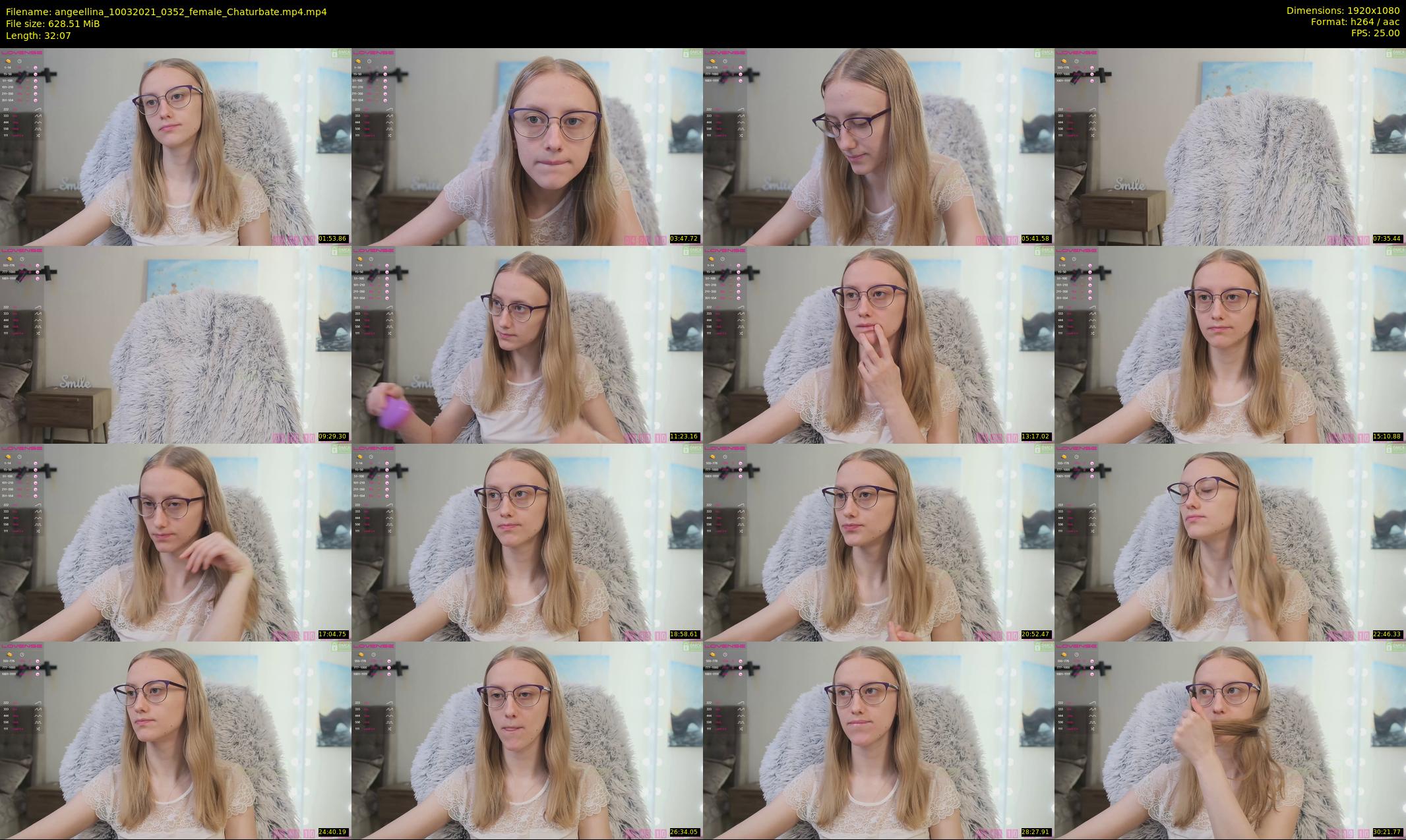 angeellina — 33 minute Chaturbate female cam show recording, 1080p, Mar 10, 2021