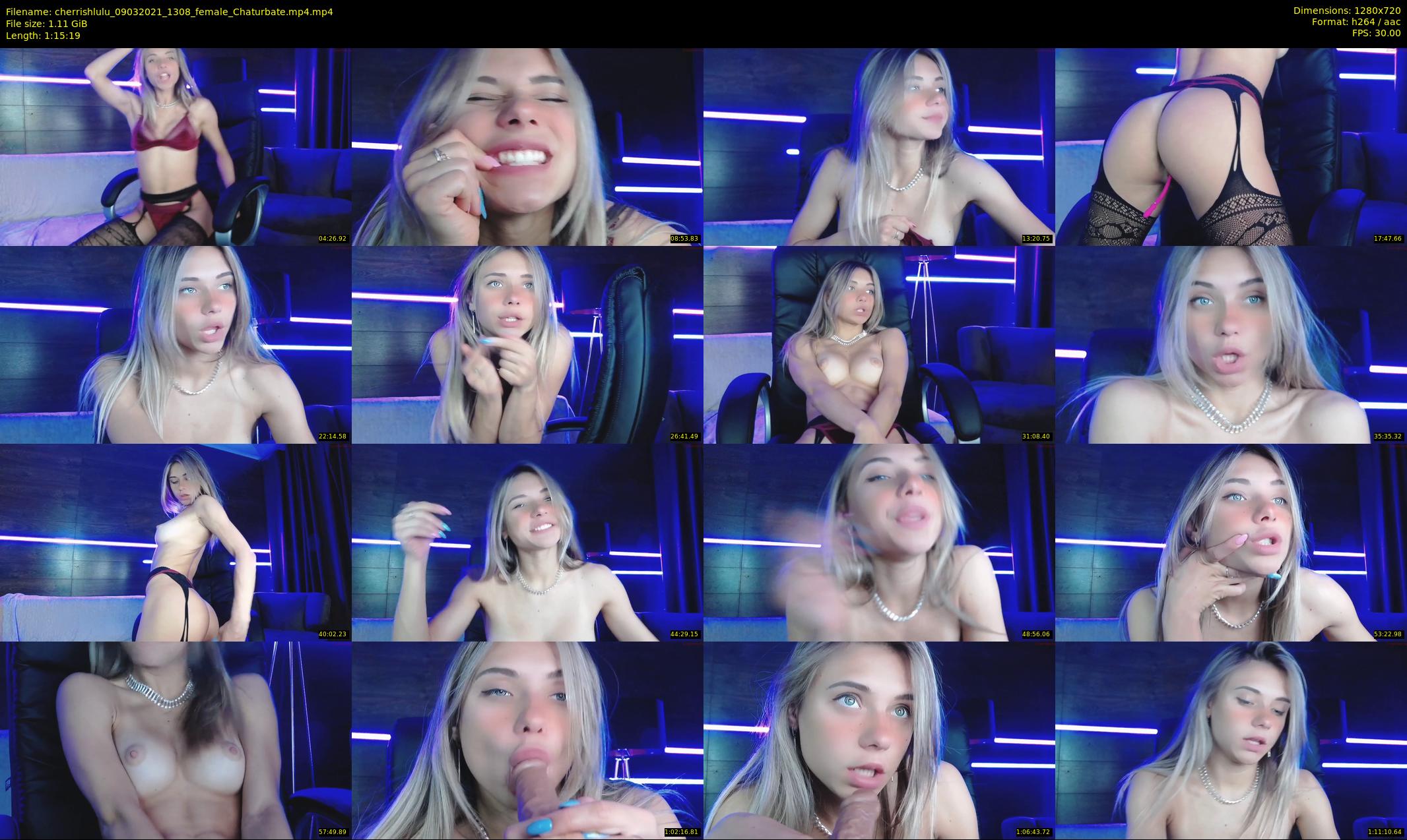 cherrishlulu — 76 minute Chaturbate female cam show recording, 720p, Mar 9, 2021