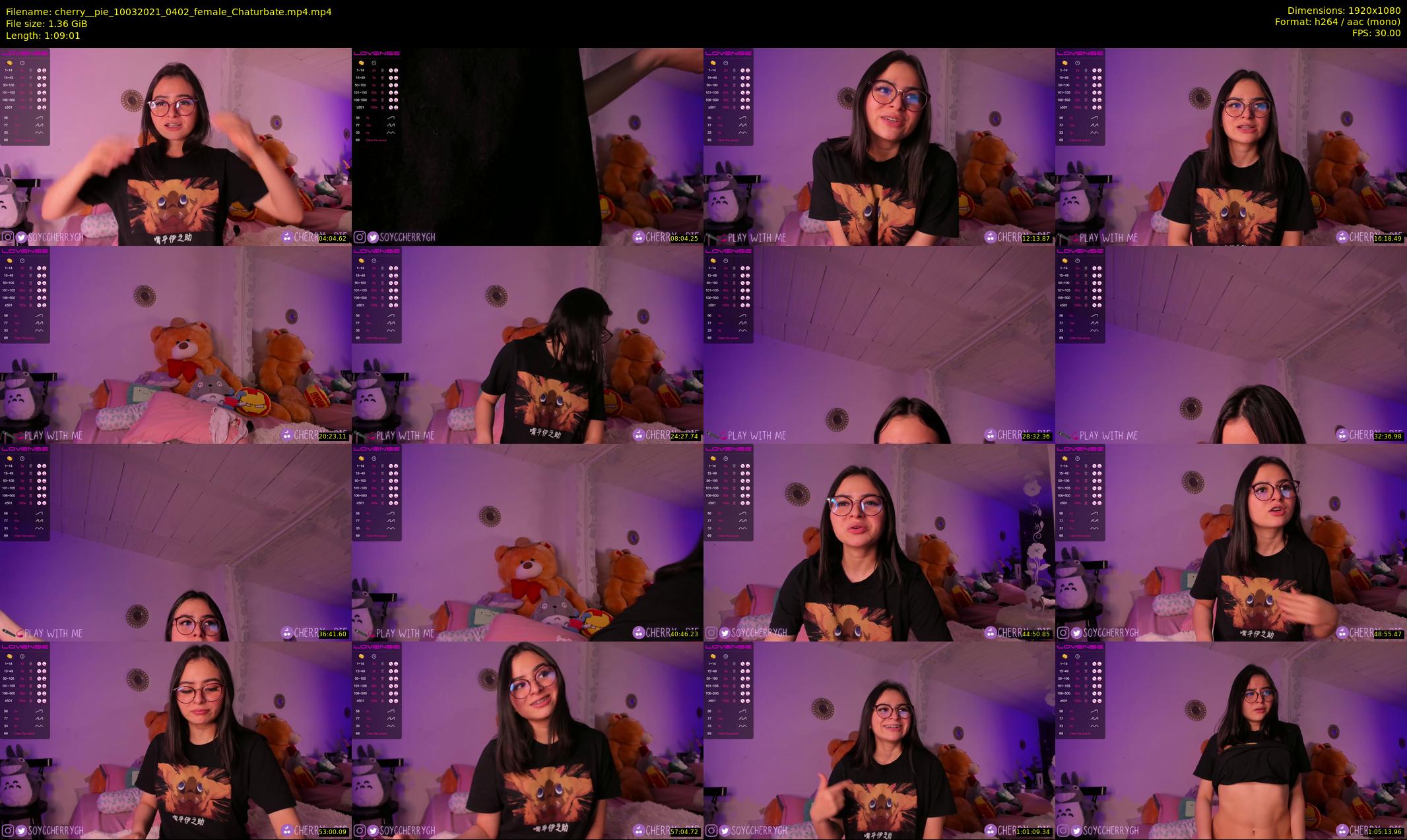 cherry__pie — 70 minute Chaturbate female cam show recording, 1080p, Mar 10, 2021
