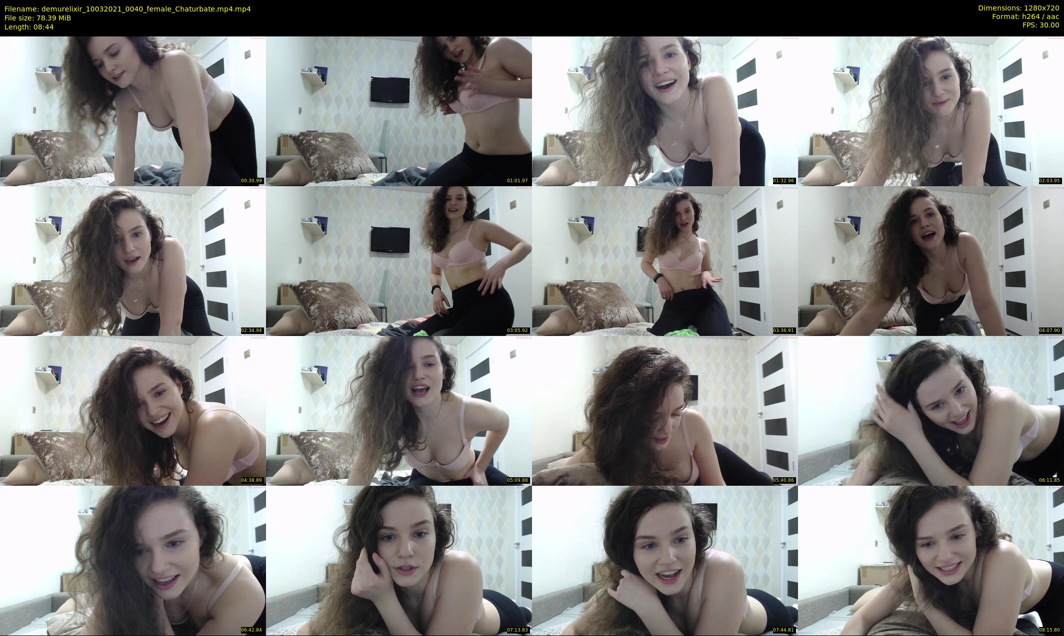 demurelixir — 9 minute Chaturbate female cam show recording, 720p, Mar 10, 2021