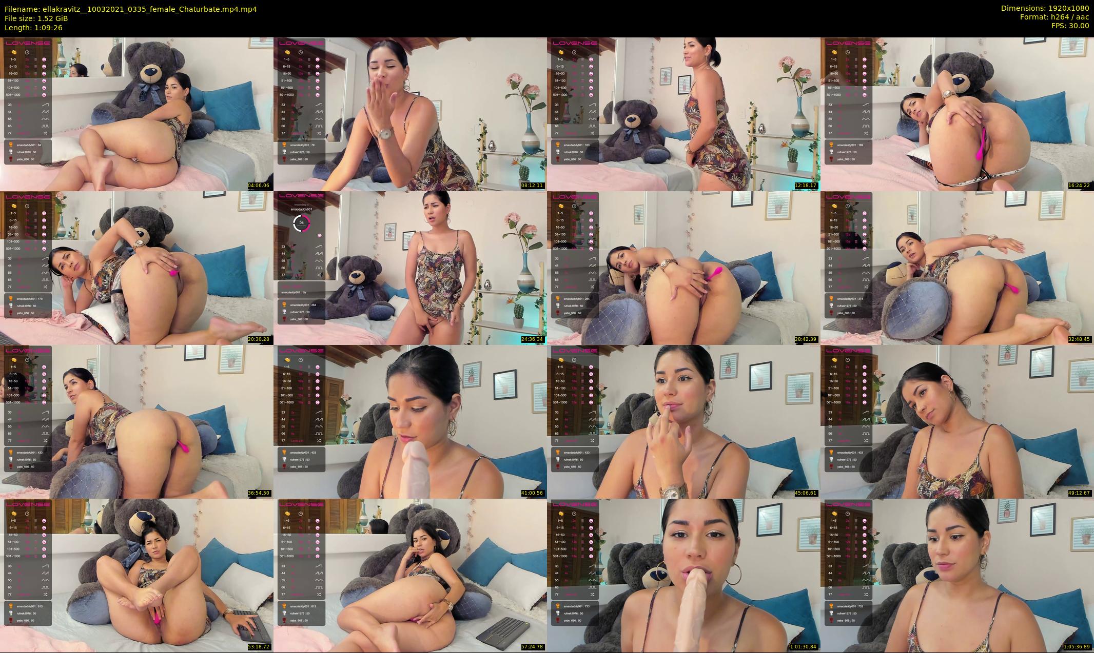 ellakravitz_ — 70 minute Chaturbate female cam show recording, 1080p, Mar 10, 2021