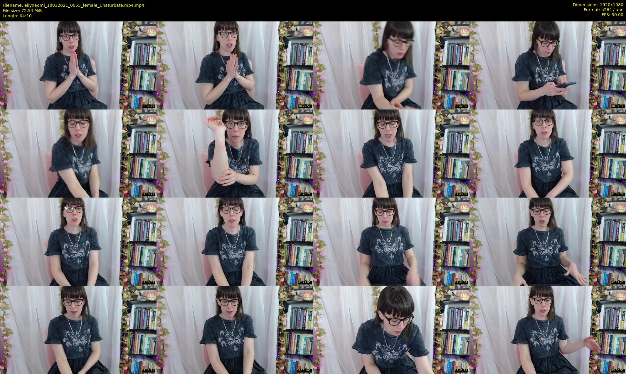 ellynaomi — 5 minute Chaturbate female cam show recording, 1080p, Mar 10, 2021