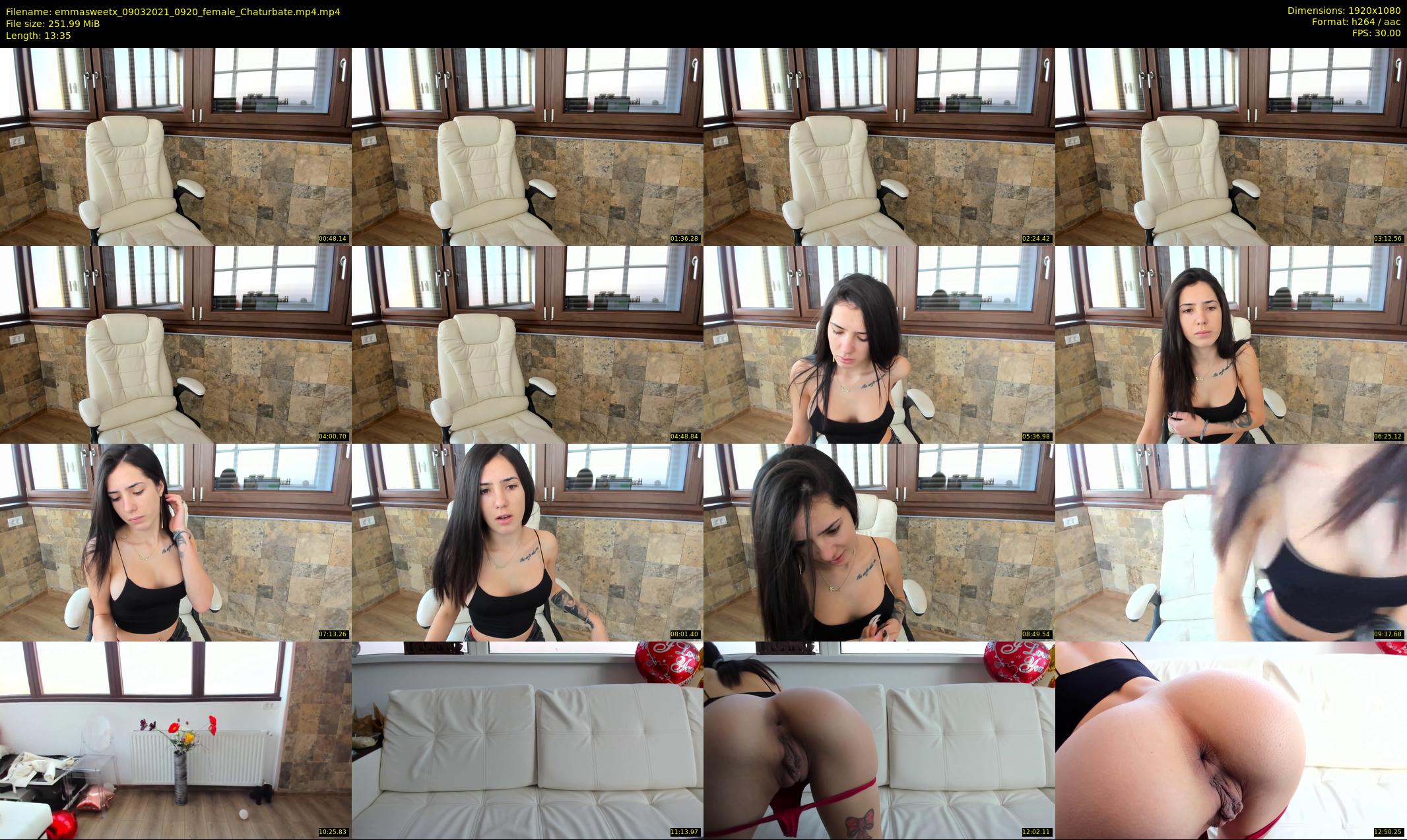 emmasweetx — 14 minute Chaturbate couple cam show recording, 1080p, Mar 9, 2021