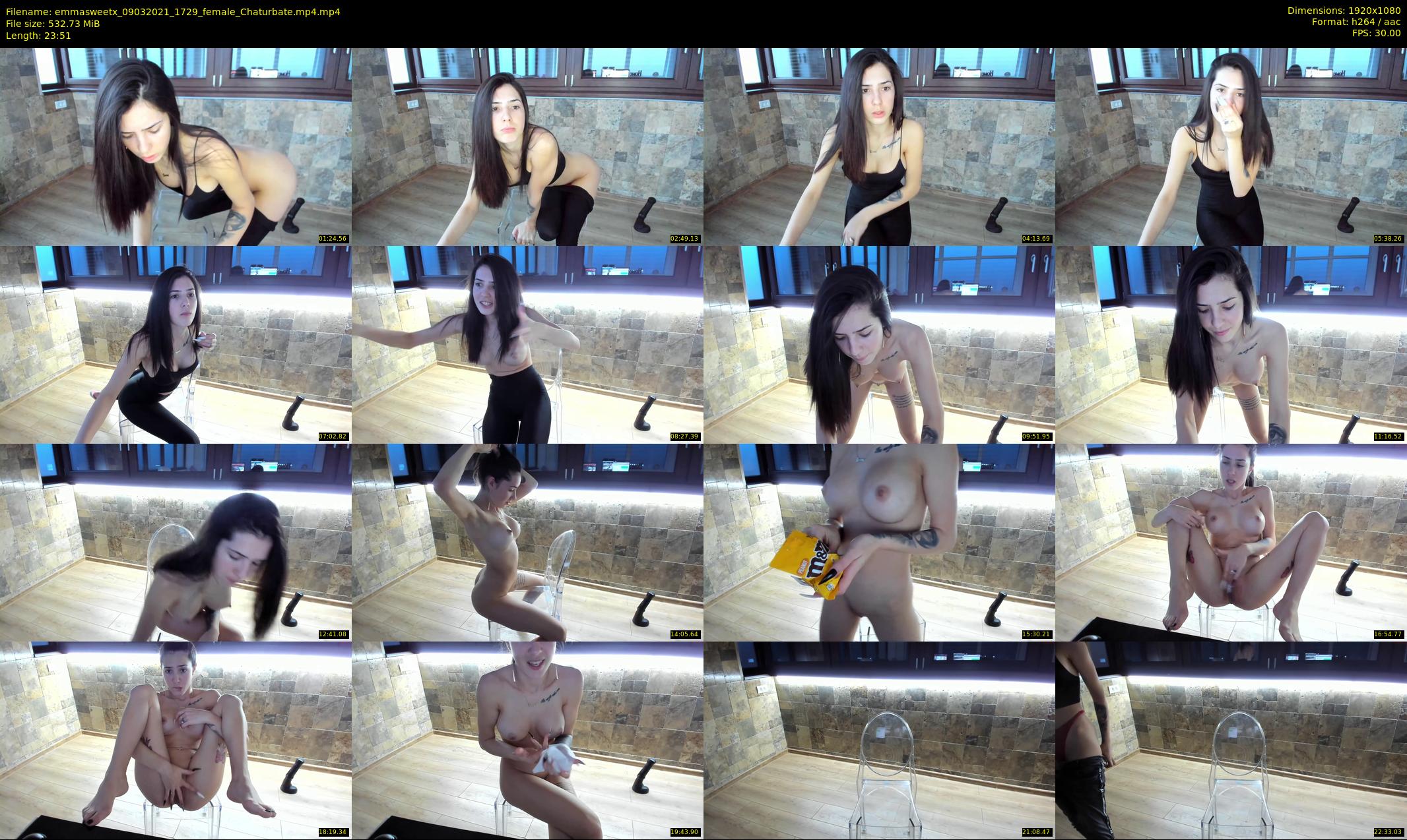 emmasweetx — 24 minute Chaturbate couple cam show recording, 1080p, Mar 9, 2021