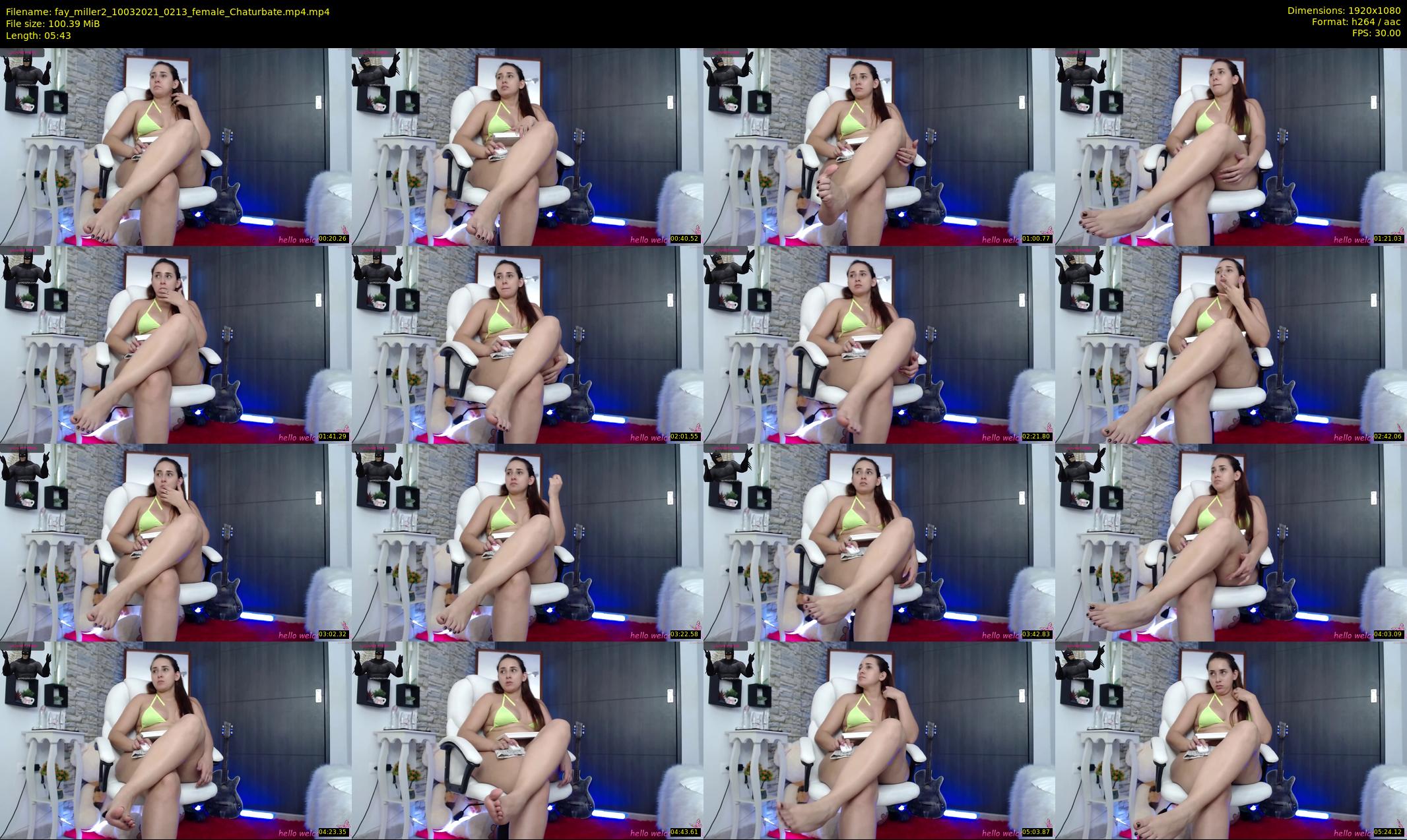 fay_miller2 — 6 minute Chaturbate female cam show recording, 1080p, Mar 10, 2021