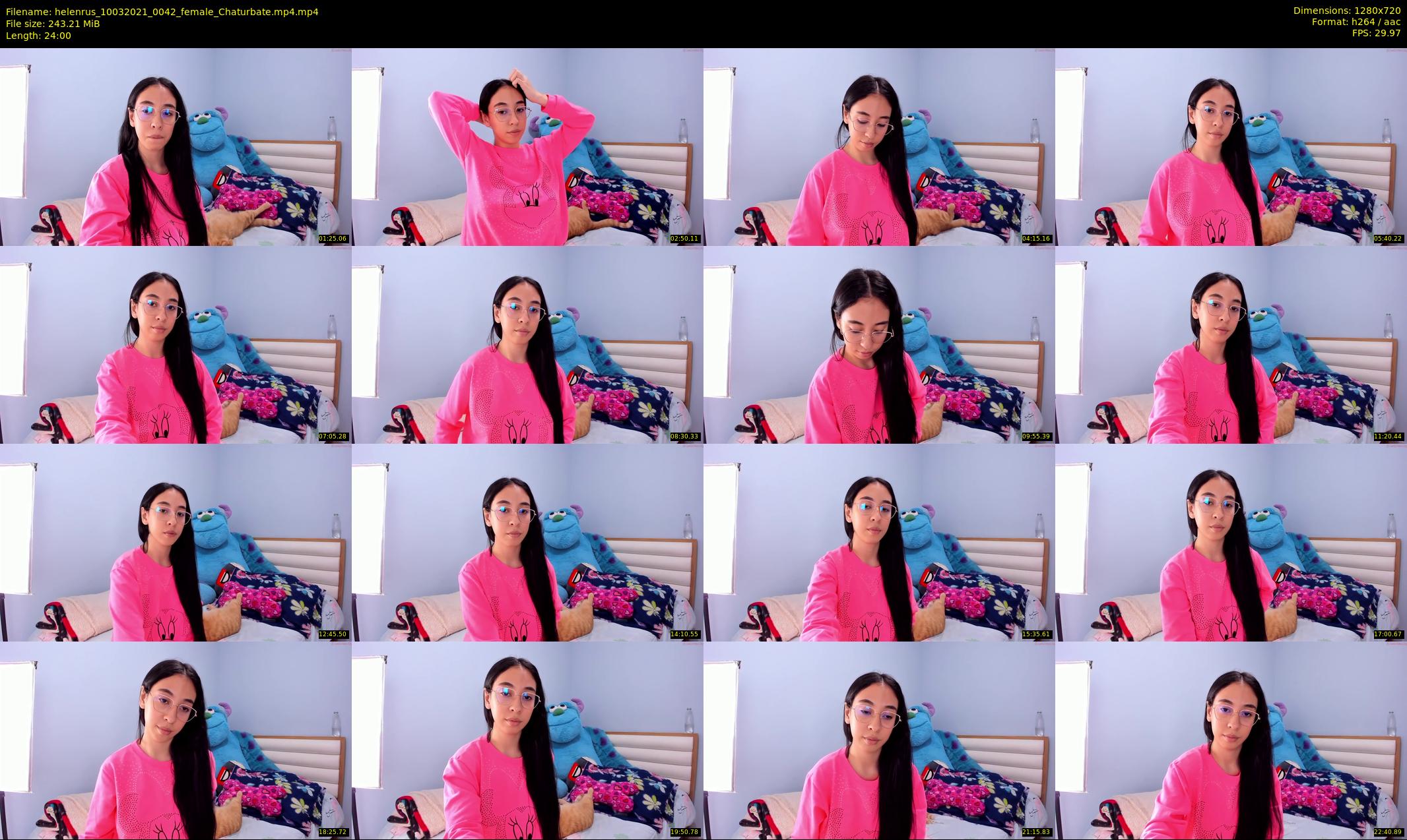 helenrus — 24 minute Chaturbate female cam show recording, 720p, Mar 10, 2021
