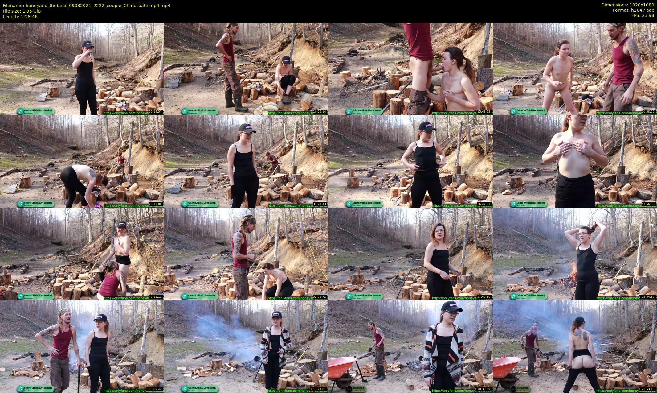 honeyand_thebear — 89 minute Chaturbate couple cam show recording, 1080p, Mar 9, 2021