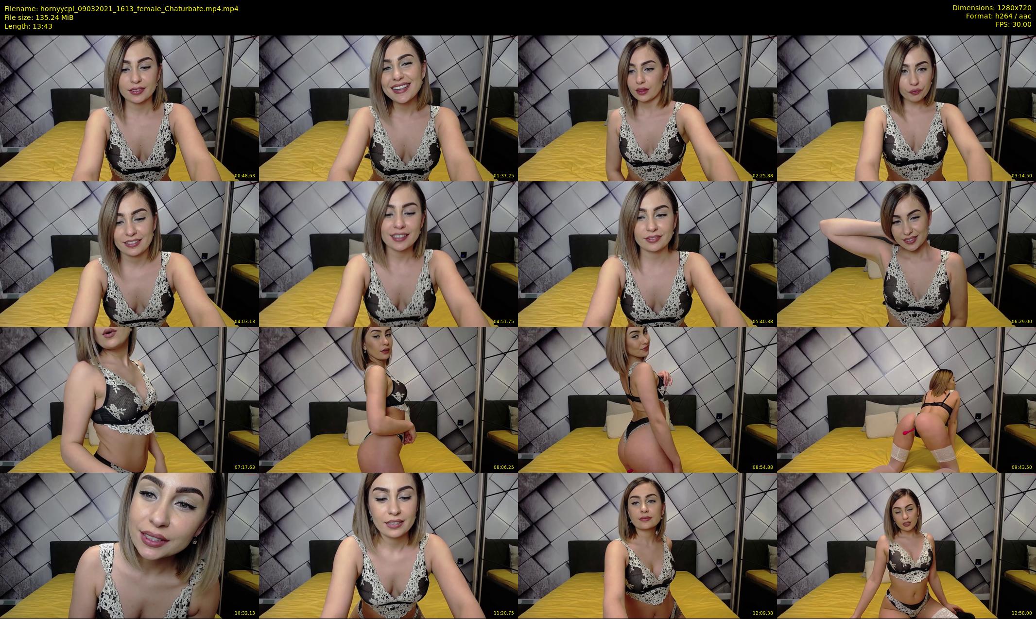 hornyycpl — 14 minute Chaturbate couple cam show recording, 720p, Mar 9, 2021