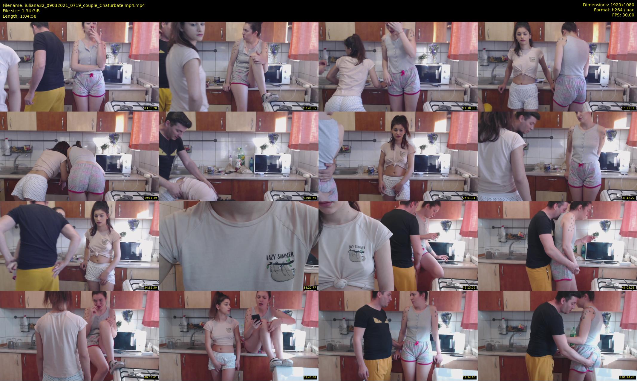 iuliana32 — 65 minute Chaturbate couple cam show recording, 1080p, Mar 9, 2021