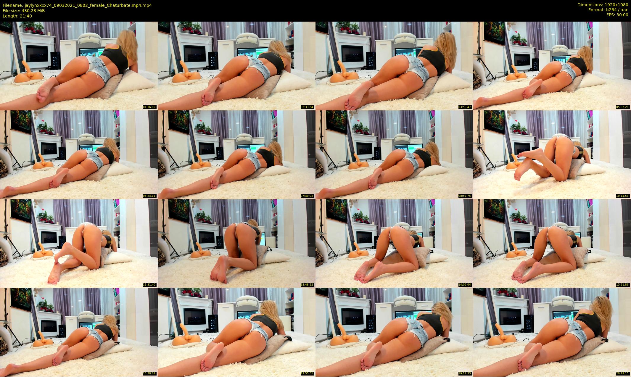 jaylynxxxx74 — 22 minute Chaturbate female cam show recording, 1080p, Mar 9, 2021