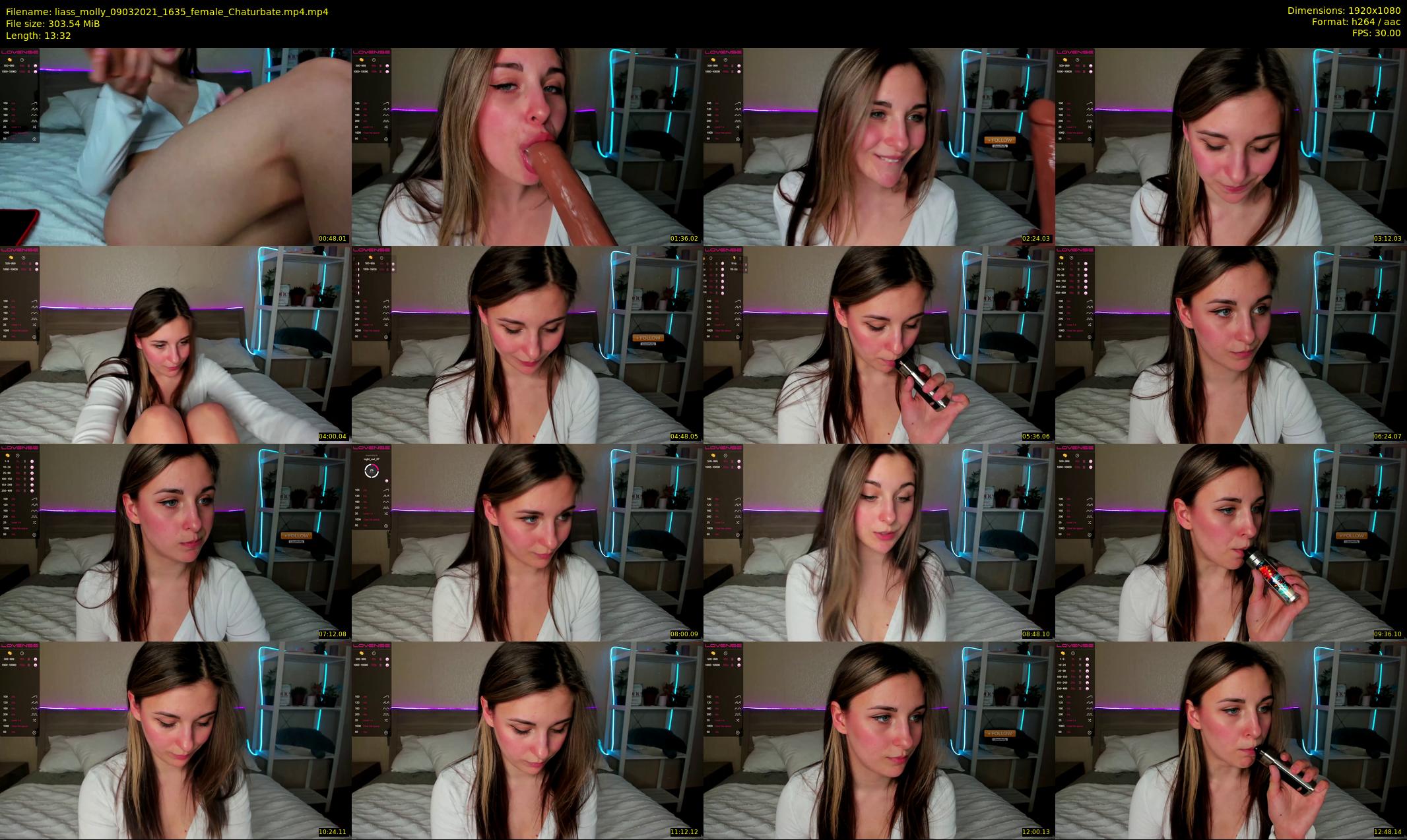 liass_molly — 14 minute Chaturbate female cam show recording, 1080p, Mar 9, 2021