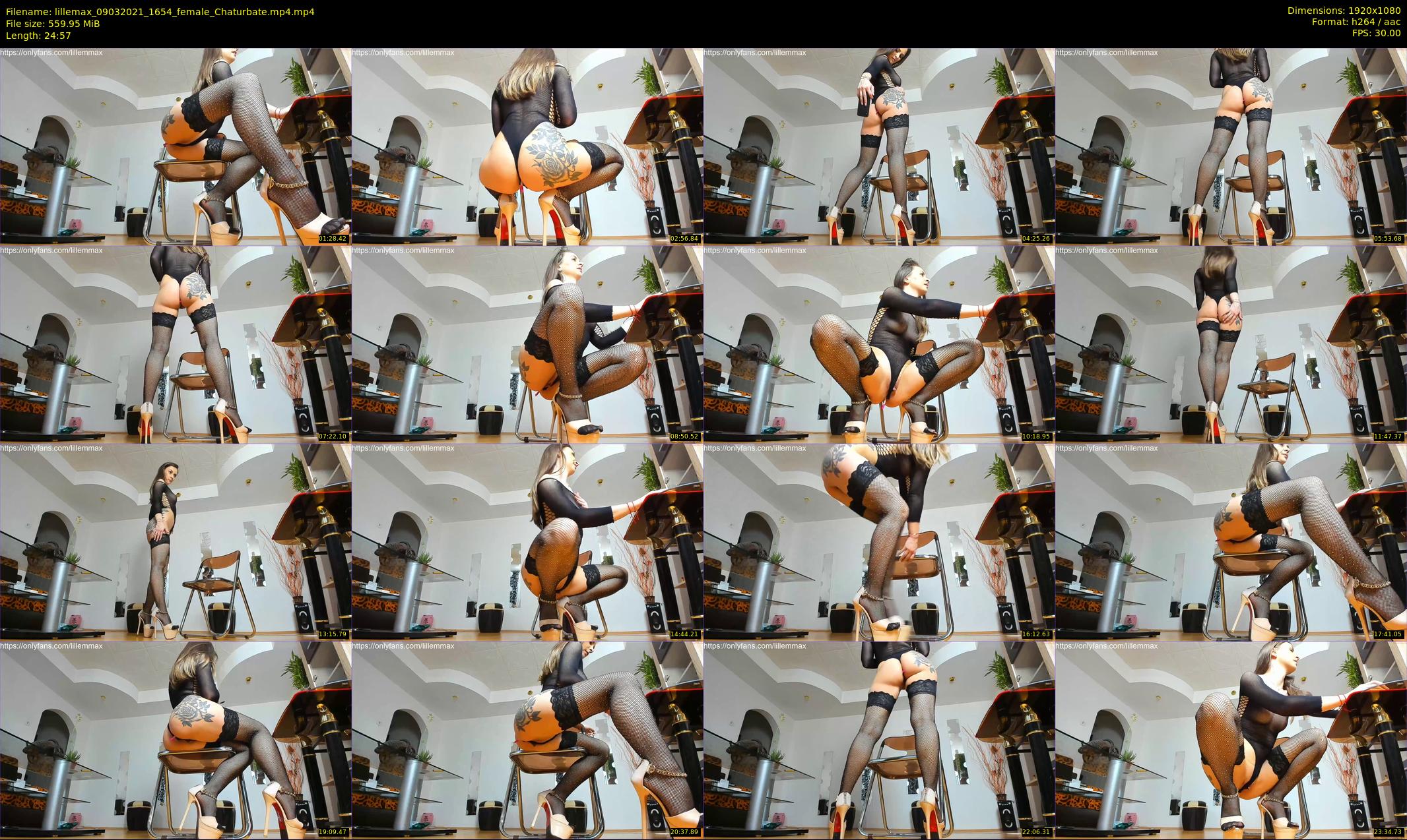 lillemax — 25 minute Chaturbate female cam show recording, 1080p, Mar 9, 2021