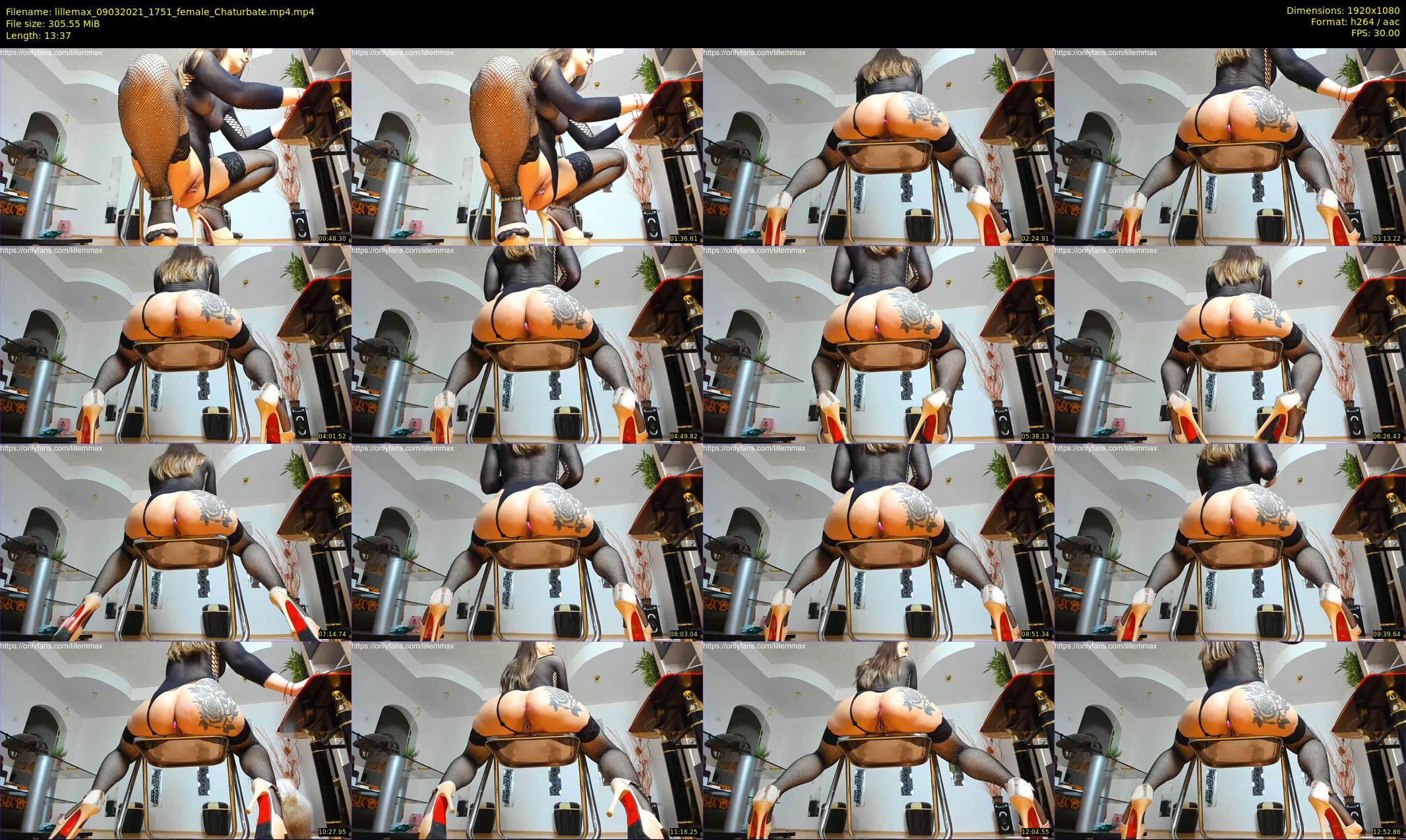 lillemax — 14 minute Chaturbate female cam show recording, 1080p, Mar 9, 2021