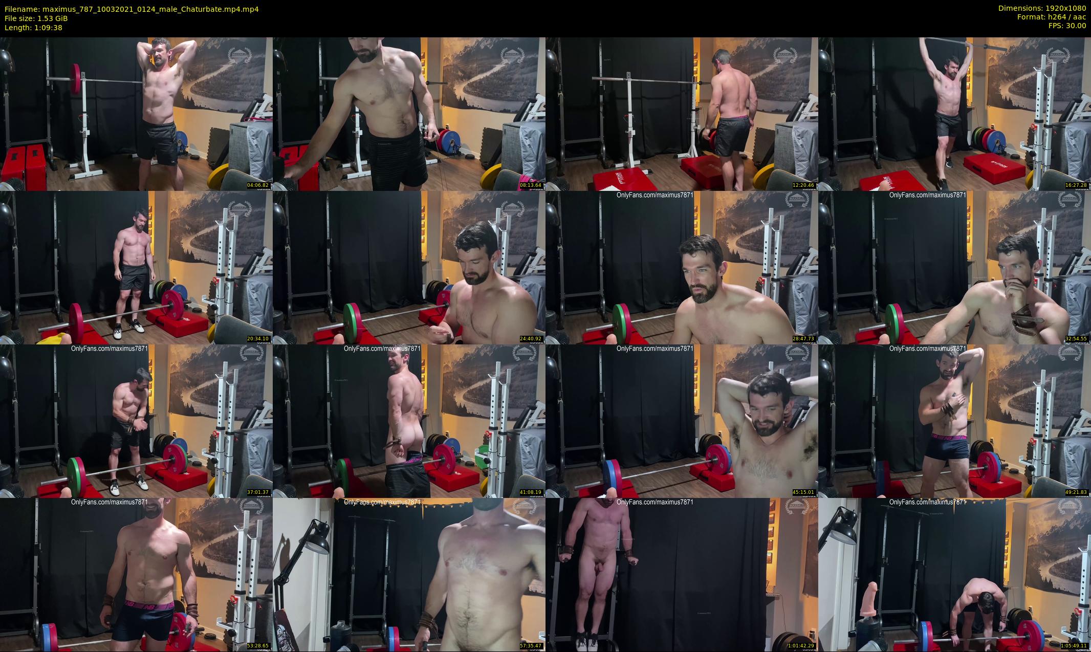 maximus_787 — 70 minute Chaturbate male cam show recording, 1080p, Mar 10, 2021