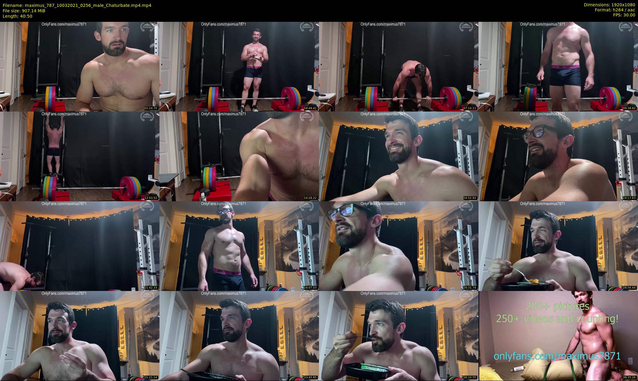 maximus_787 — 41 minute Chaturbate male cam show recording, 1080p, Mar 10, 2021