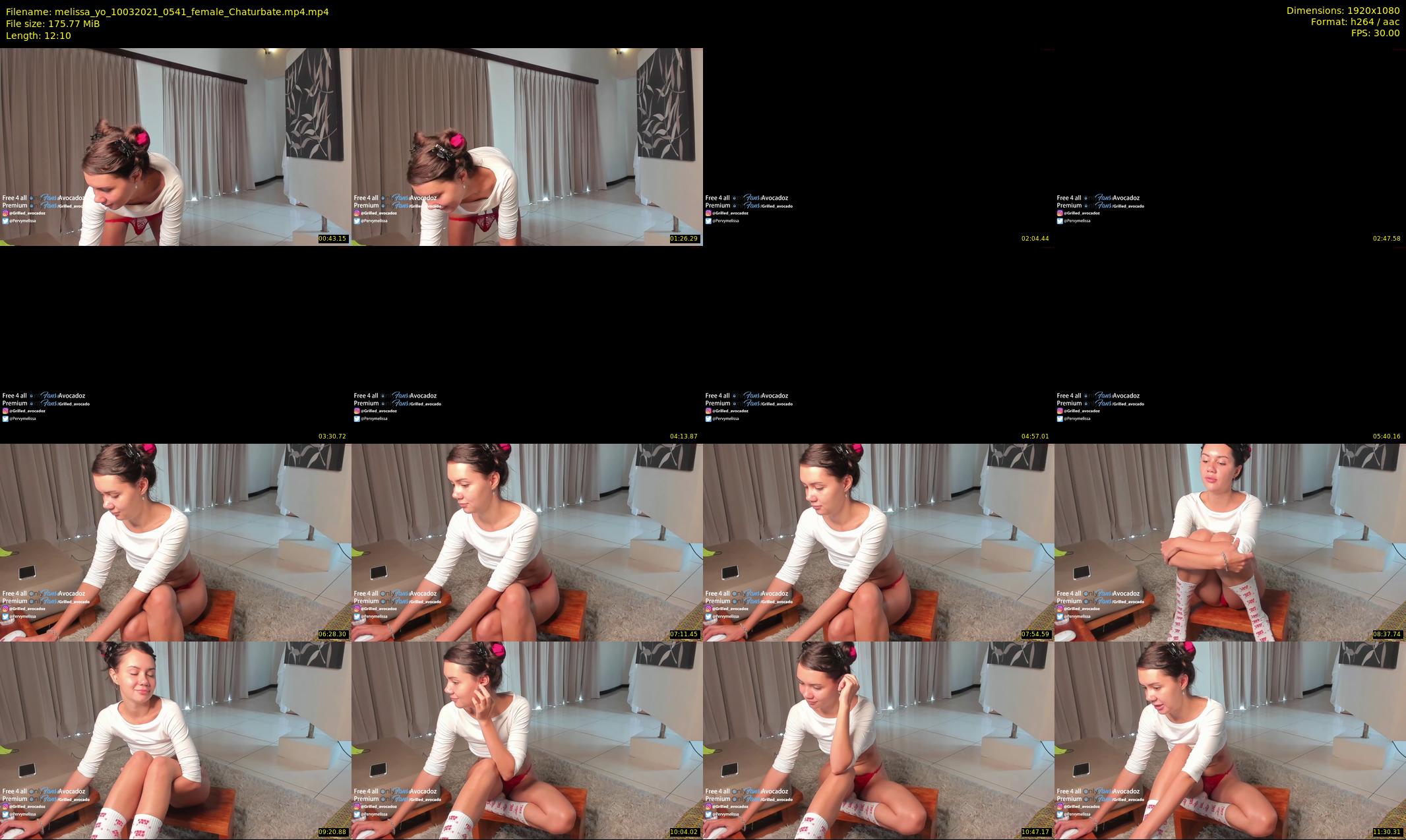 melissa_yo — 13 minute Chaturbate female cam show recording, 1080p, Mar 10, 2021