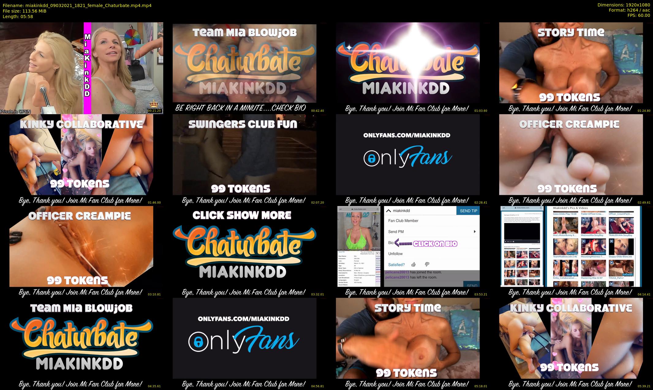 miakinkdd — 6 minute Chaturbate female cam show recording, 1080p, Mar 9, 2021