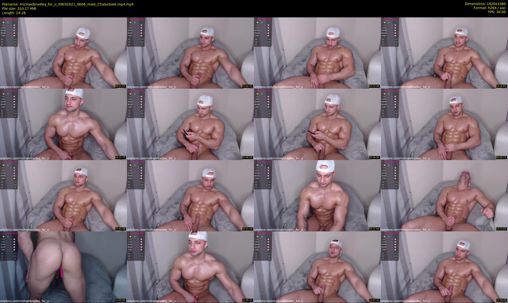 michaelbradley_for_u — 15 minute Chaturbate male cam show recording, 1080p, Mar 9, 2021