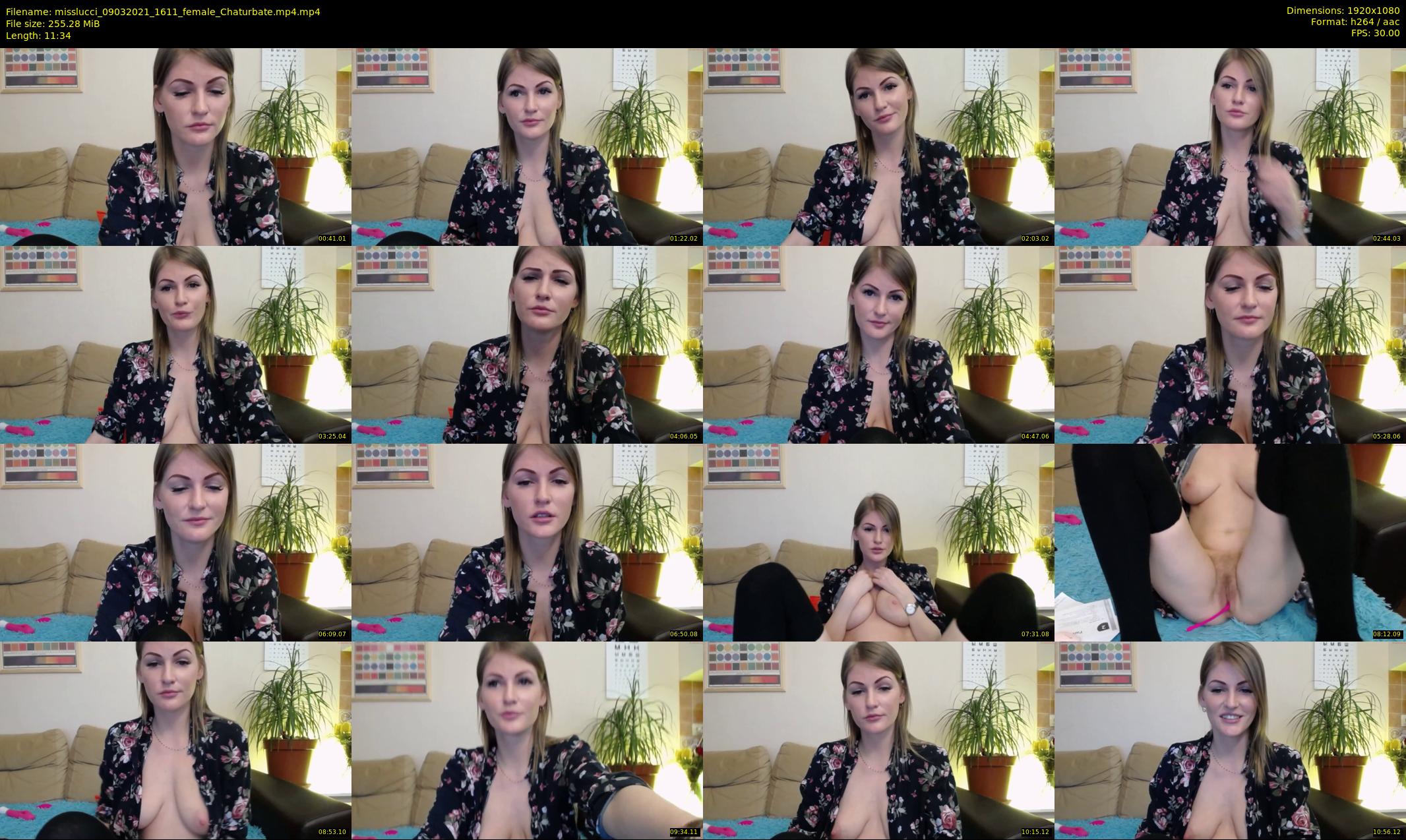 misslucci — 12 minute Chaturbate female cam show recording, 1080p, Mar 9, 2021