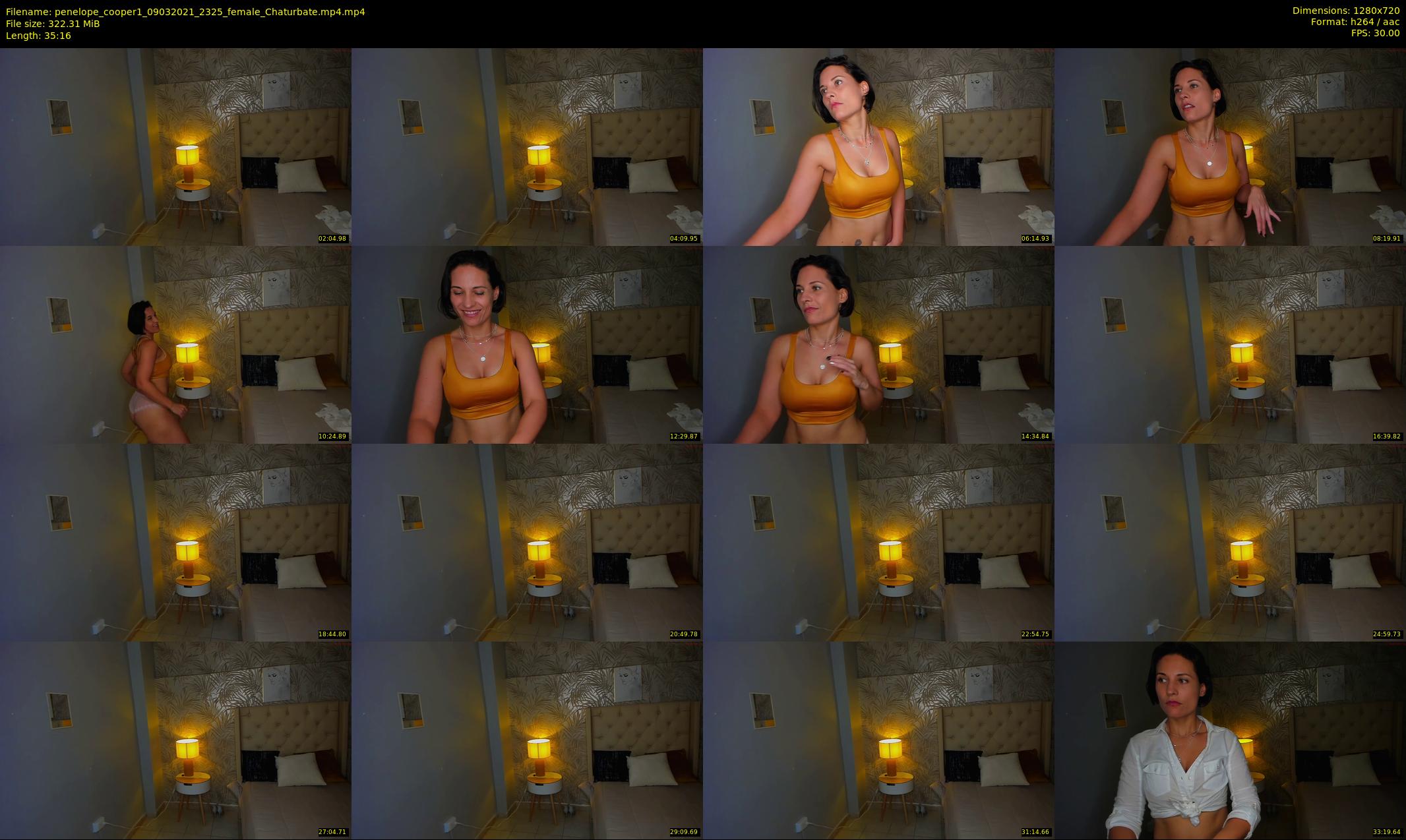 penelope_cooper1 — 36 minute Chaturbate female cam show recording, 720p, Mar 9, 2021