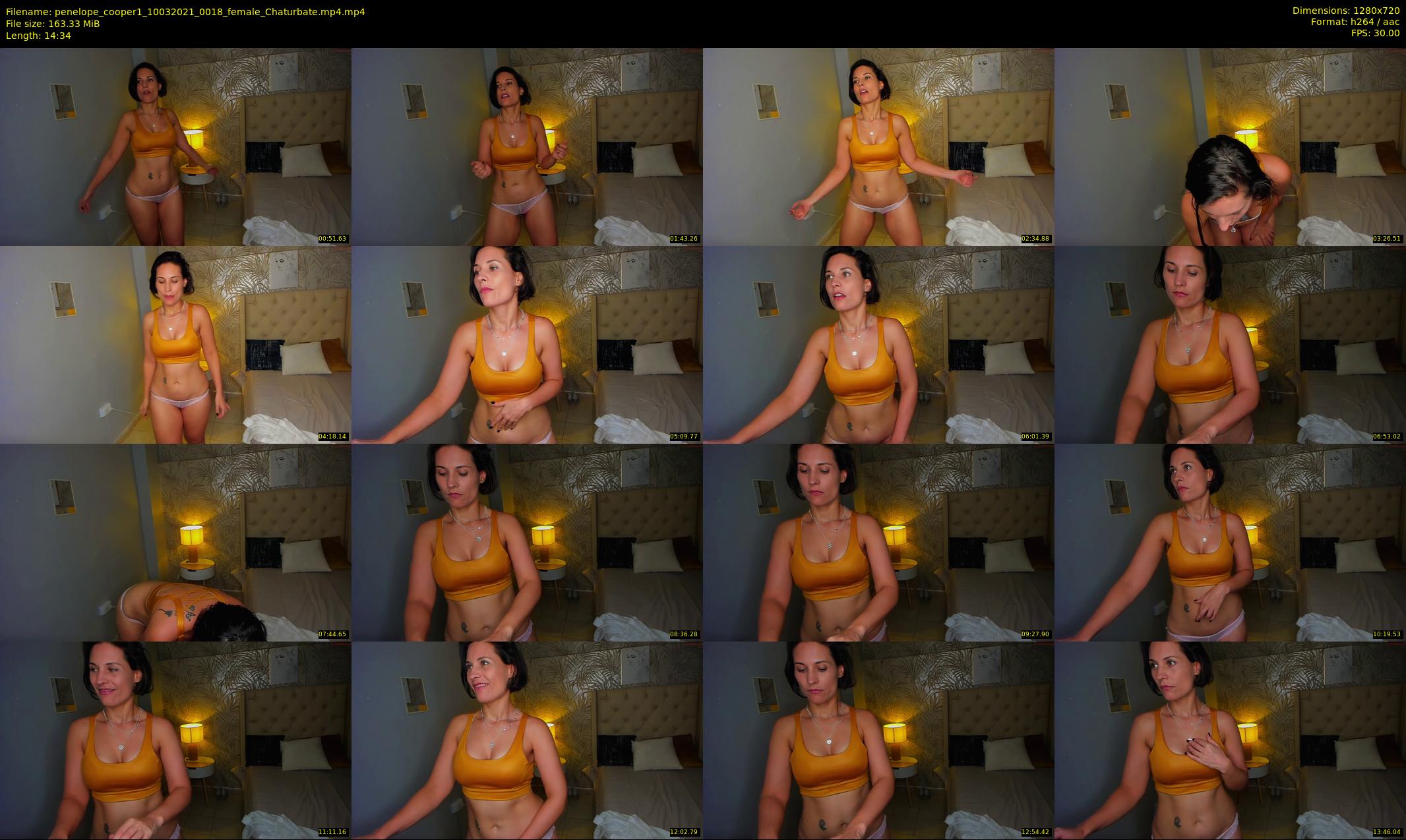 penelope_cooper1 — 15 minute Chaturbate female cam show recording, 720p, Mar 10, 2021