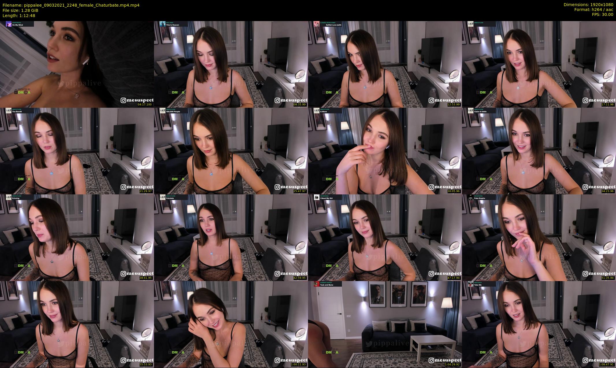 pippalee — 73 minute Chaturbate female cam show recording, 1080p, Mar 9, 2021