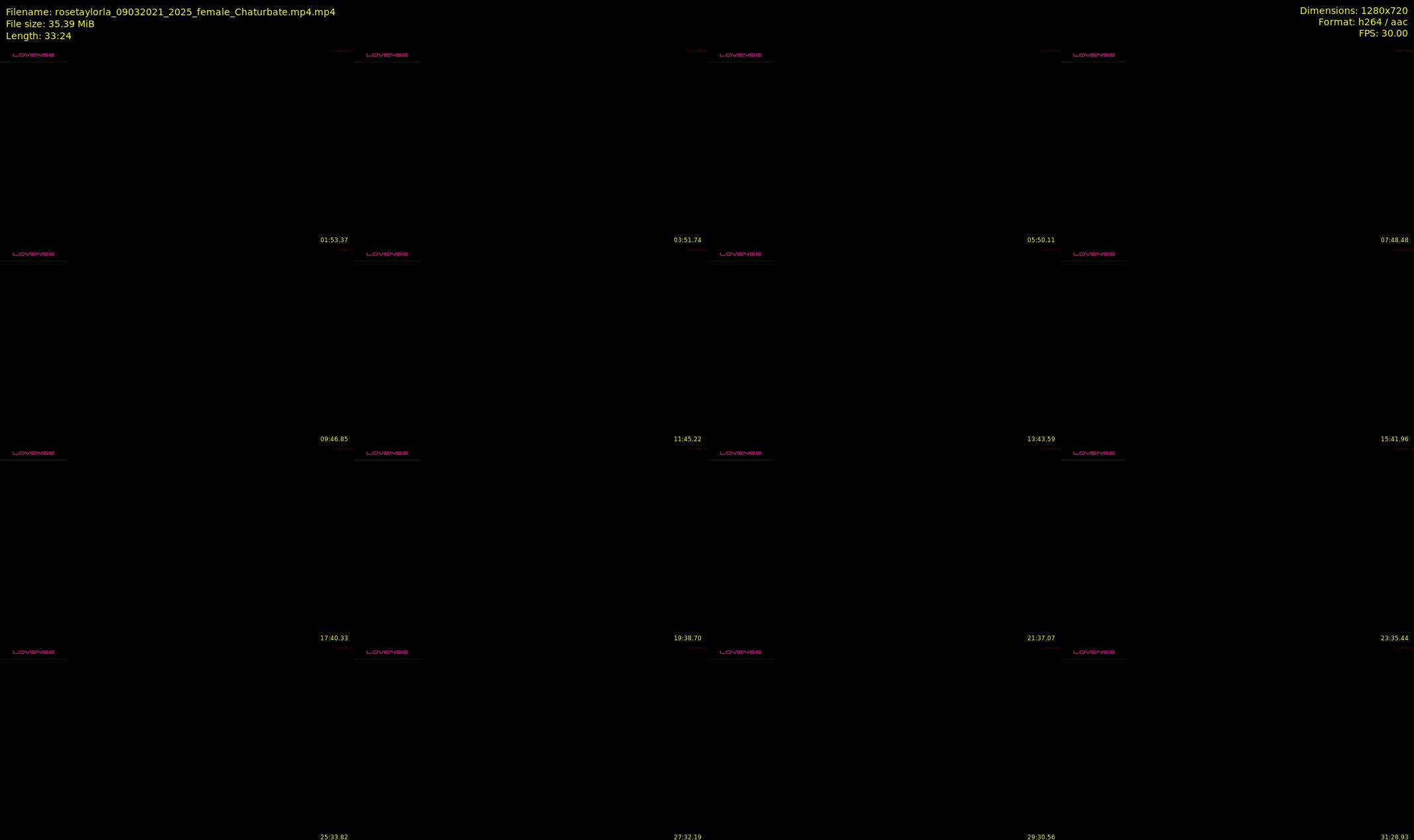 rosetaylorla — 34 minute Chaturbate female cam show recording, 720p, Mar 9, 2021