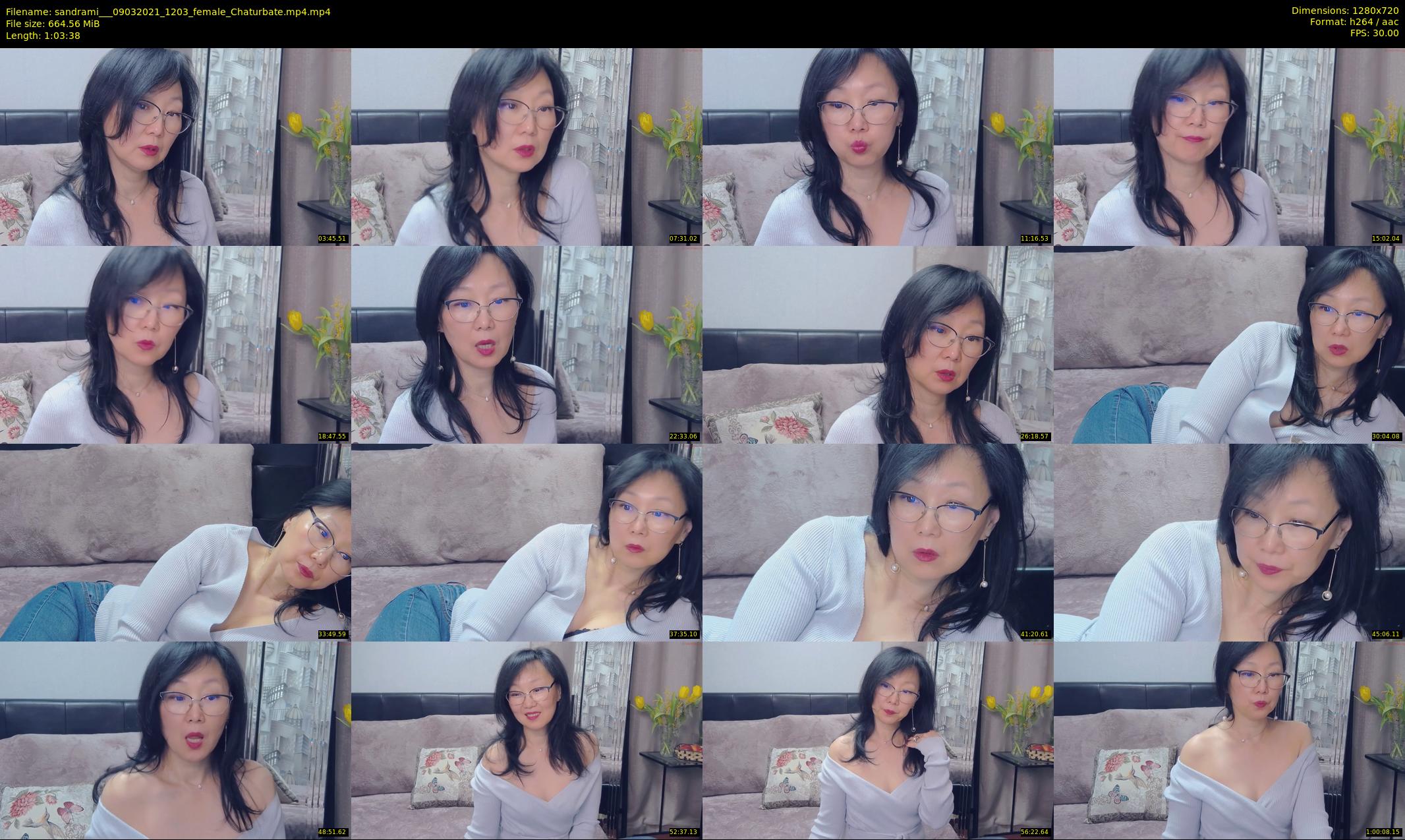 sandrami__ — 64 minute Chaturbate female cam show recording, 720p, Mar 9, 2021
