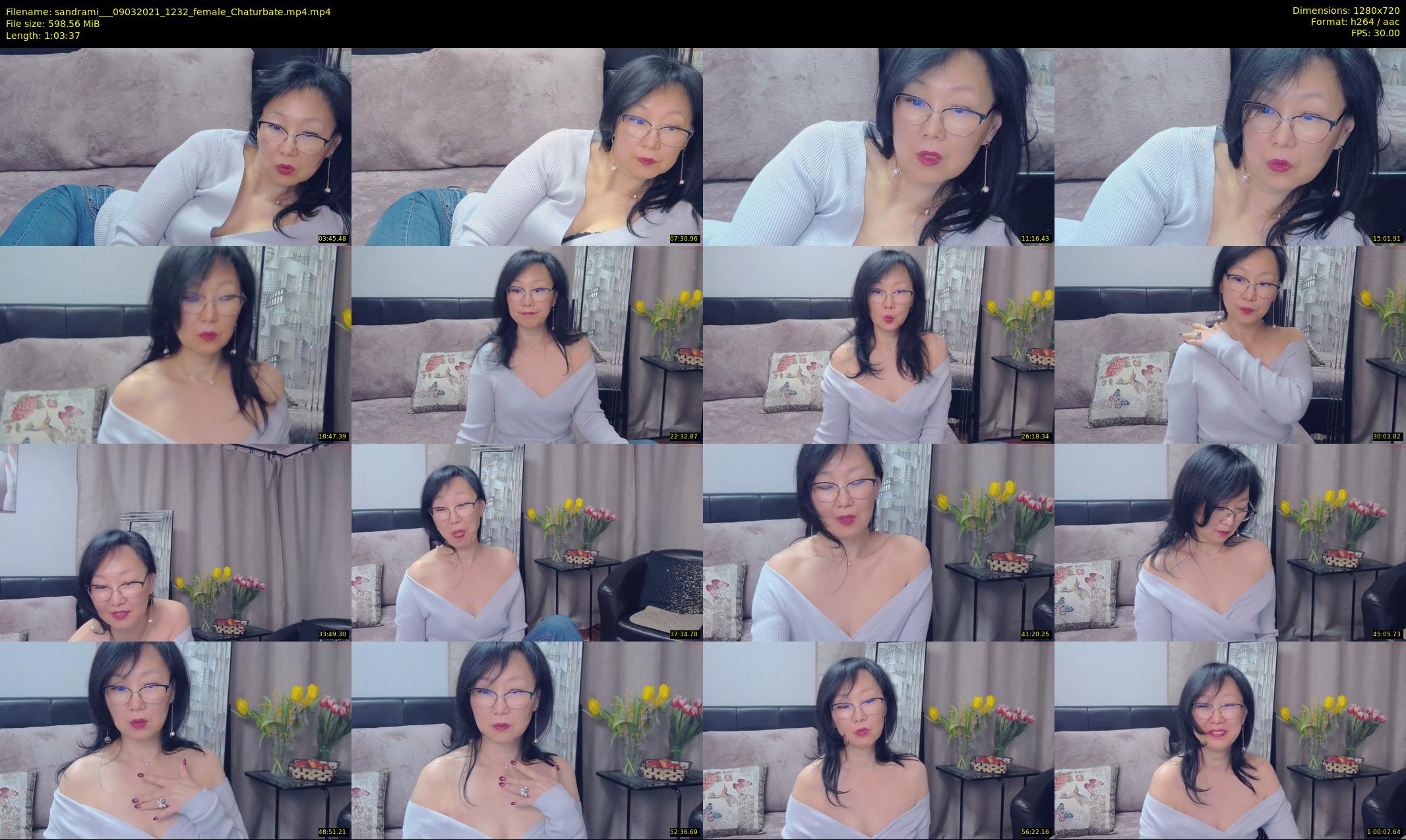 sandrami__ — 64 minute Chaturbate female cam show recording, 720p, Mar 9, 2021