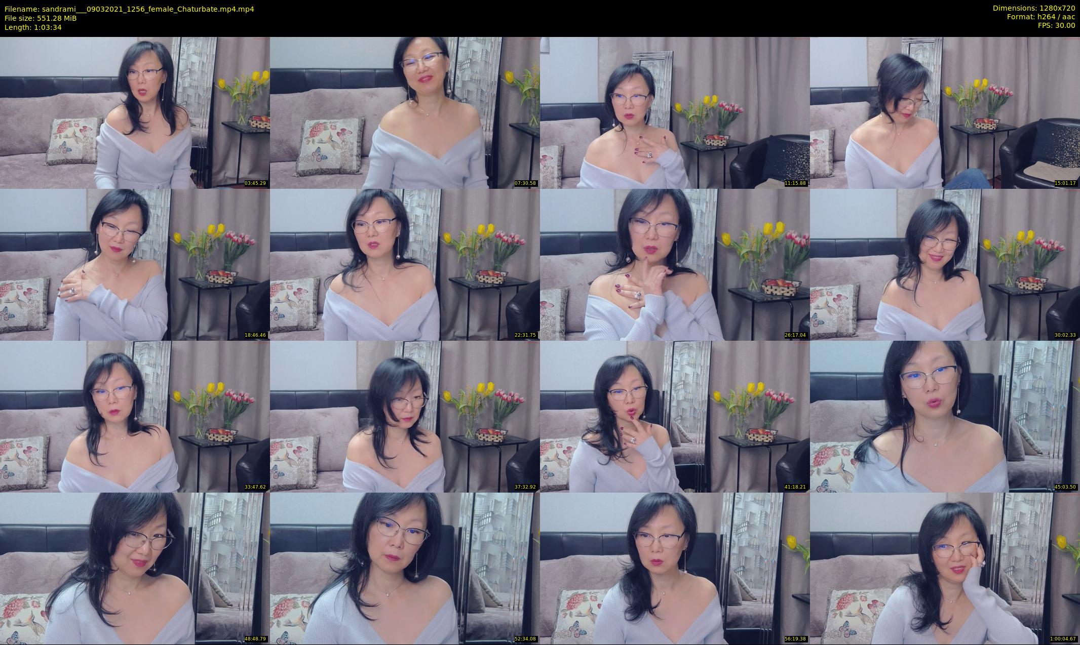 sandrami__ — 64 minute Chaturbate female cam show recording, 720p, Mar 9, 2021