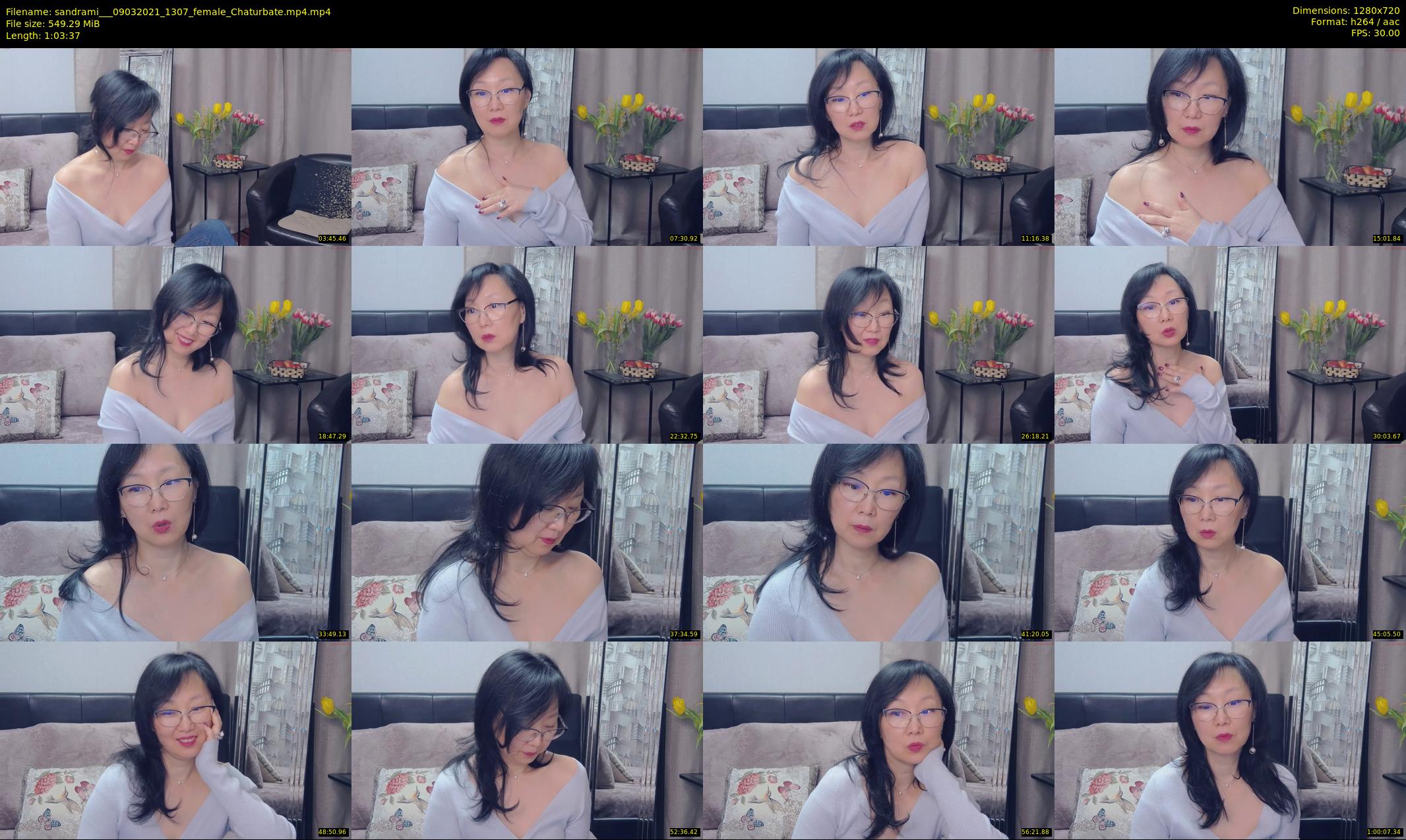 sandrami__ — 64 minute Chaturbate female cam show recording, 720p, Mar 9, 2021