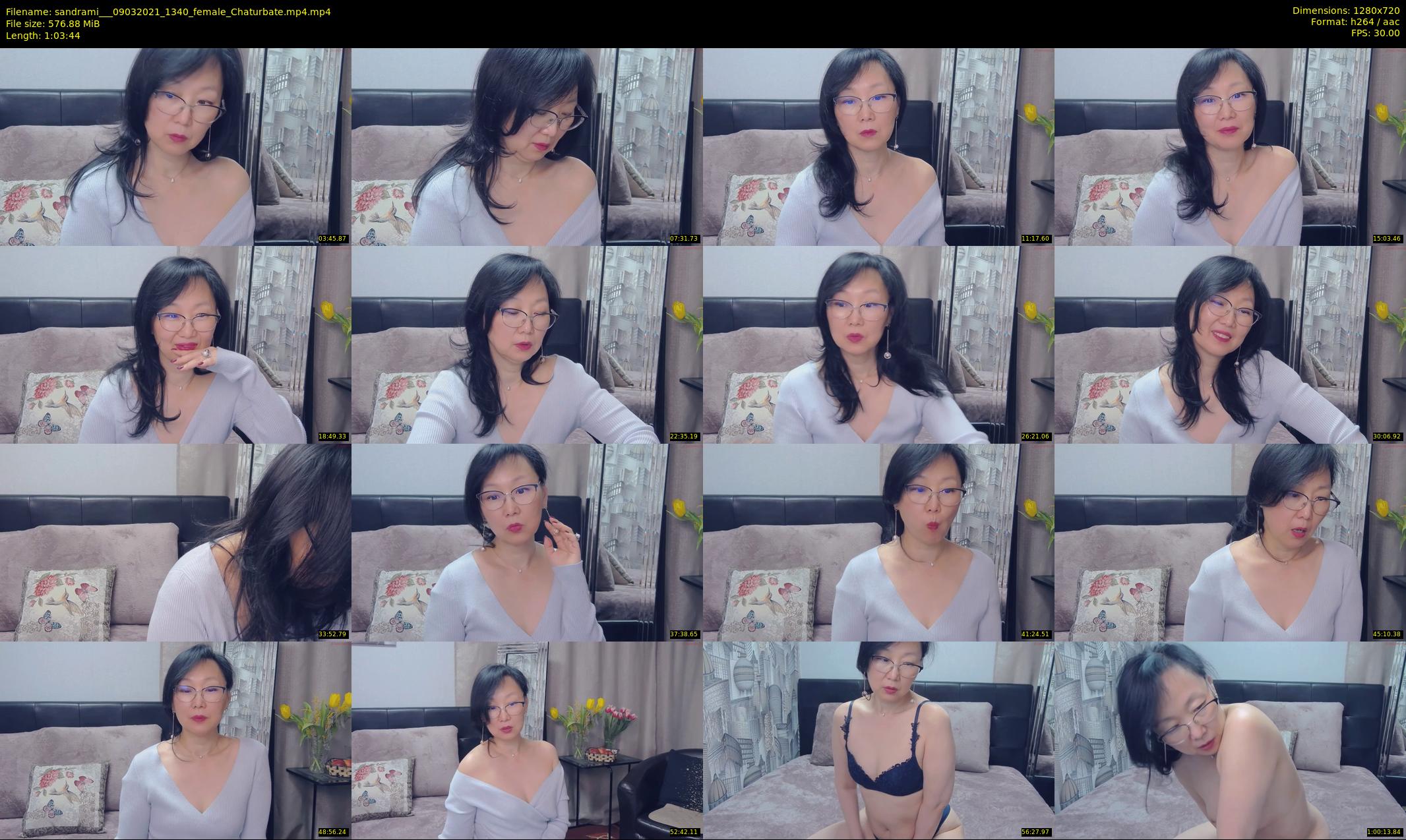 sandrami__ — 64 minute Chaturbate female cam show recording, 720p, Mar 9, 2021