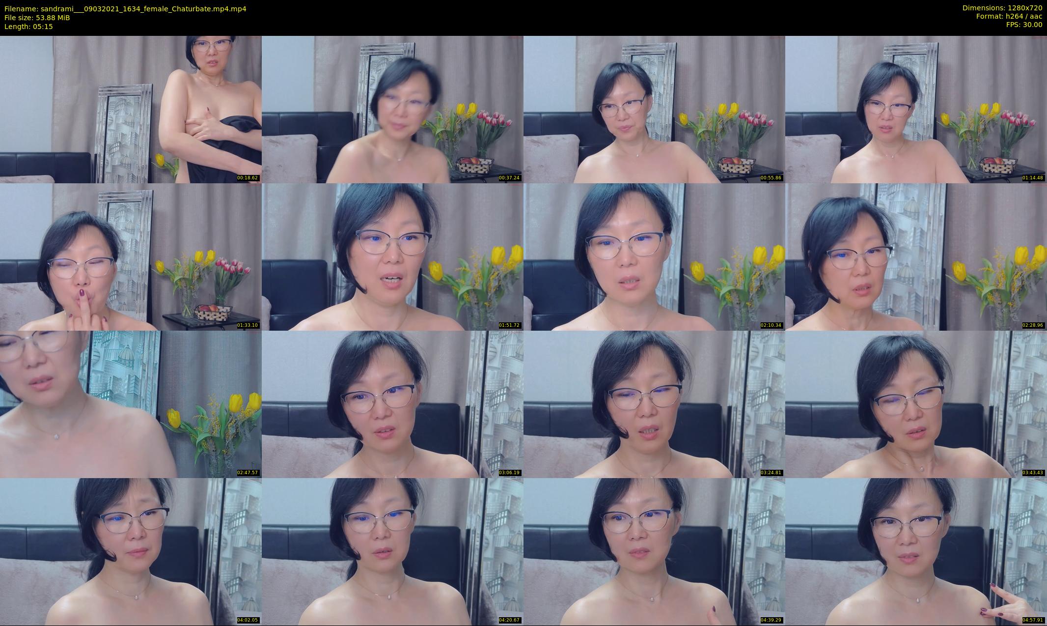 sandrami__ — 6 minute Chaturbate female cam show recording, 720p, Mar 9, 2021