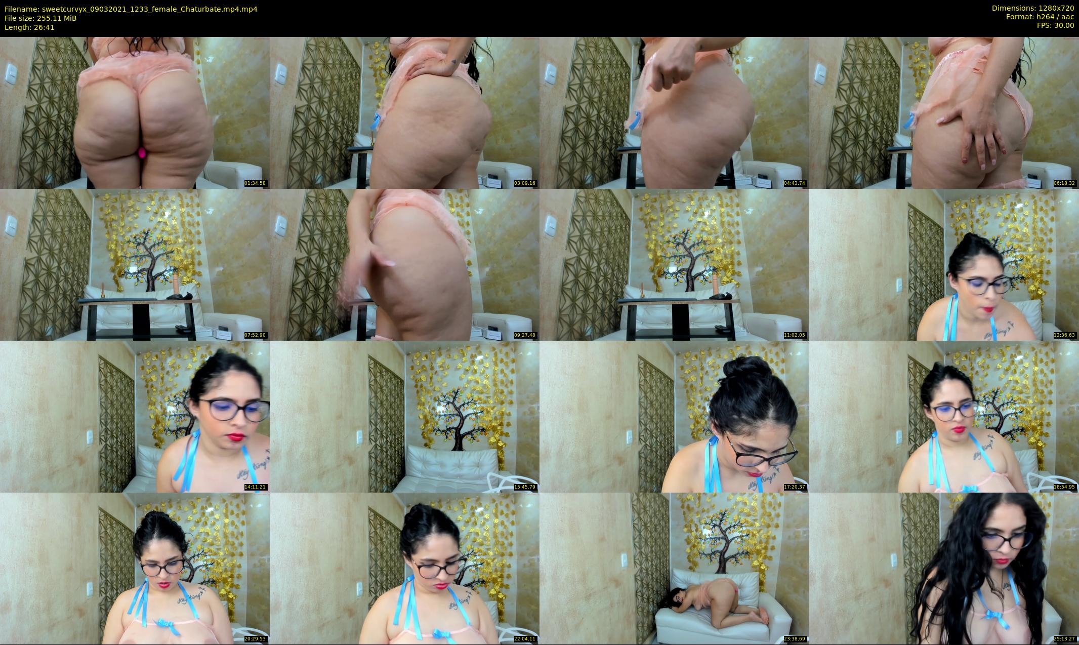 sweetcurvyx — 27 minute Chaturbate couple cam show recording, 720p, Mar 9, 2021
