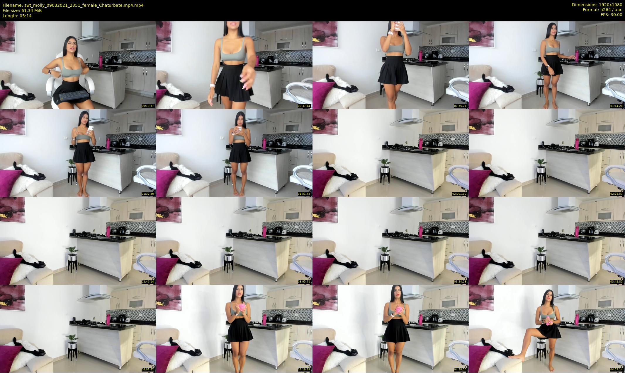 swt_molly — 6 minute Chaturbate female cam show recording, 1080p, Mar 9, 2021