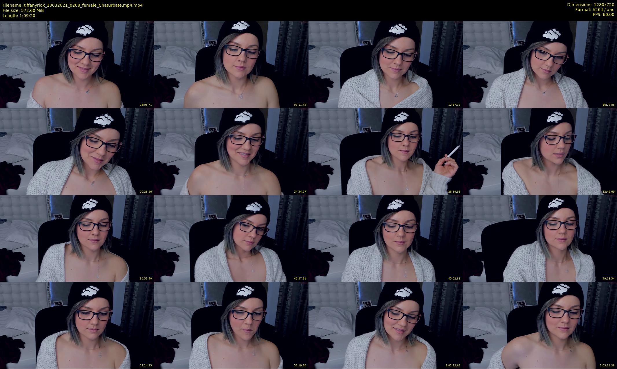 tiffanyriox — 70 minute Chaturbate female cam show recording, 720p, Mar 10, 2021
