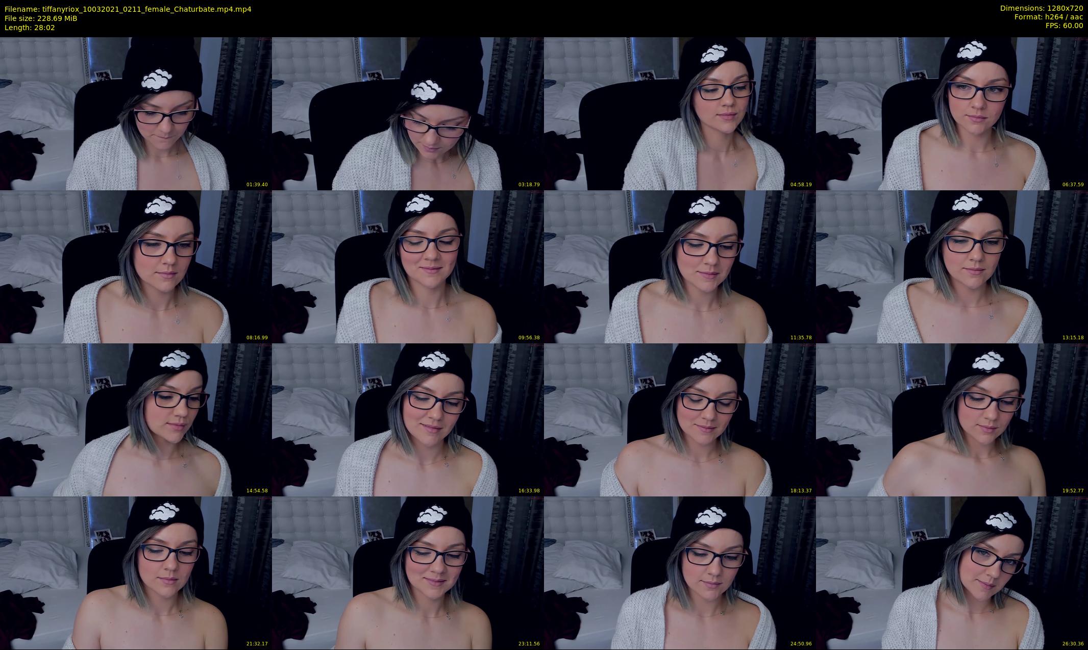 tiffanyriox — 29 minute Chaturbate female cam show recording, 720p, Mar 10, 2021