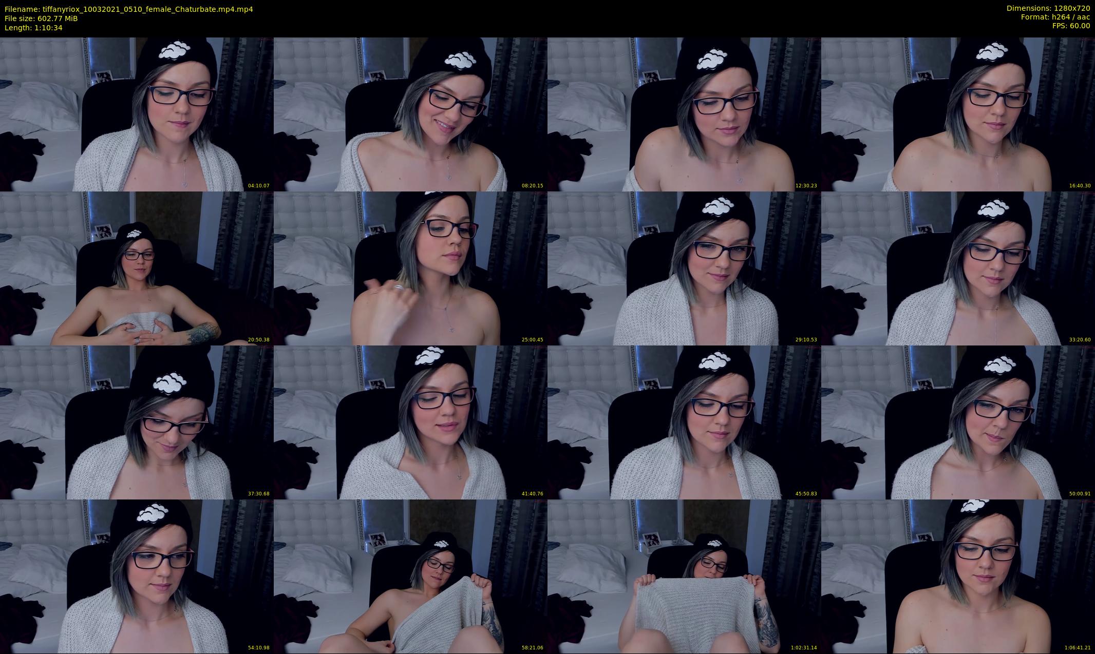 tiffanyriox — 71 minute Chaturbate female cam show recording, 720p, Mar 10, 2021