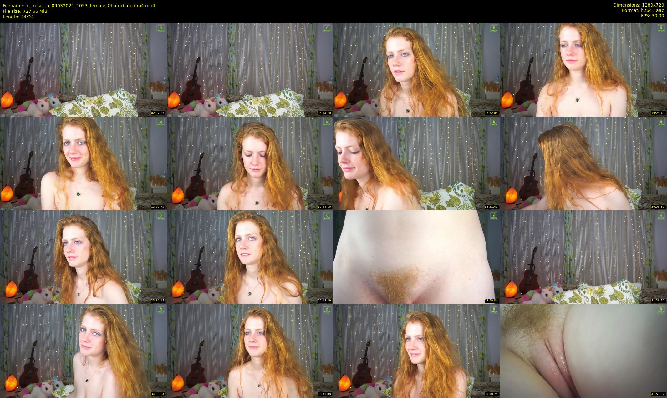 x__rose__x — 45 minute Chaturbate female cam show recording, 720p, Mar 9, 2021
