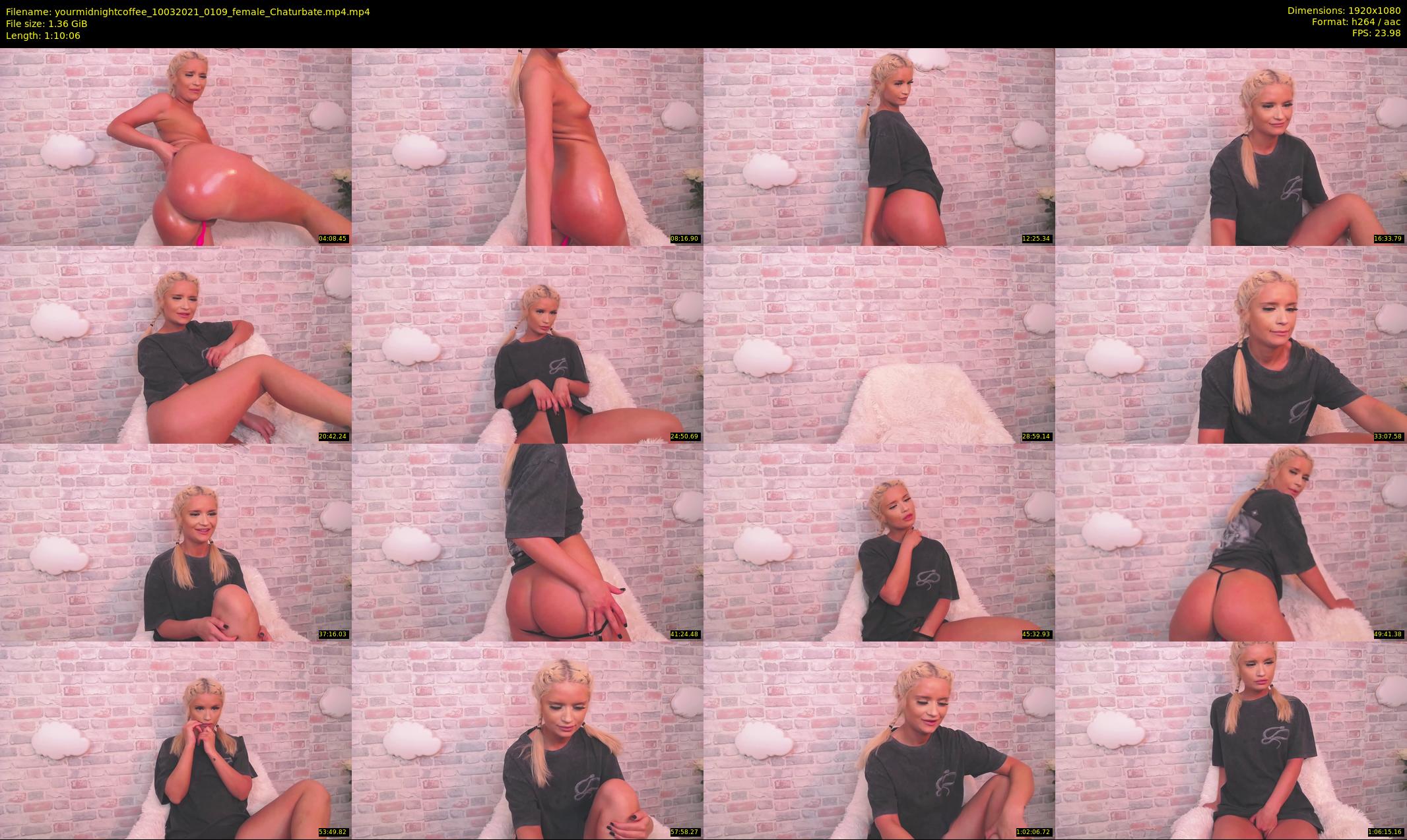 yourmidnightcoffee — 71 minute Chaturbate female cam show recording, 1080p, Mar 10, 2021