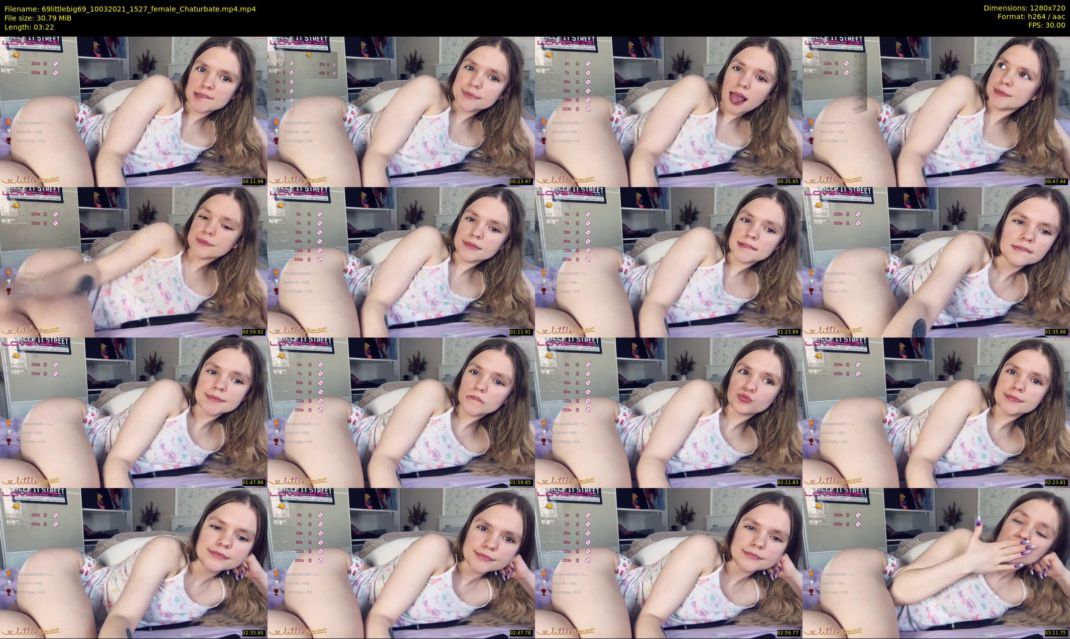 69littlebig69 — 4 minute Chaturbate couple cam show recording, 720p, Mar 10, 2021