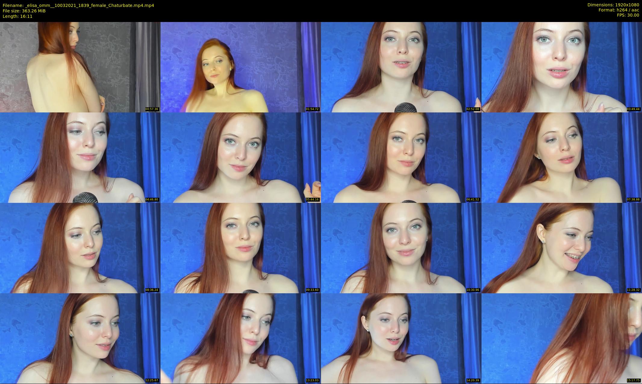 _elisa_omm_ — 17 minute Chaturbate female cam show recording, 1080p, Mar 10, 2021